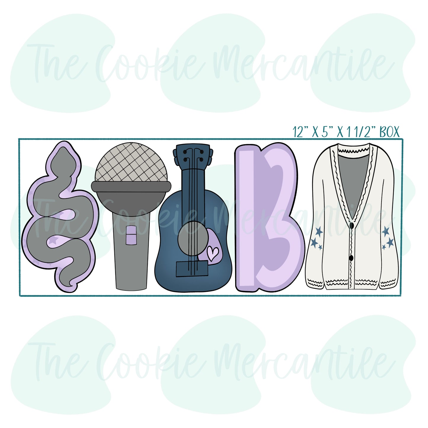 TS 5 PIece Stick Set - Cookie Cutter