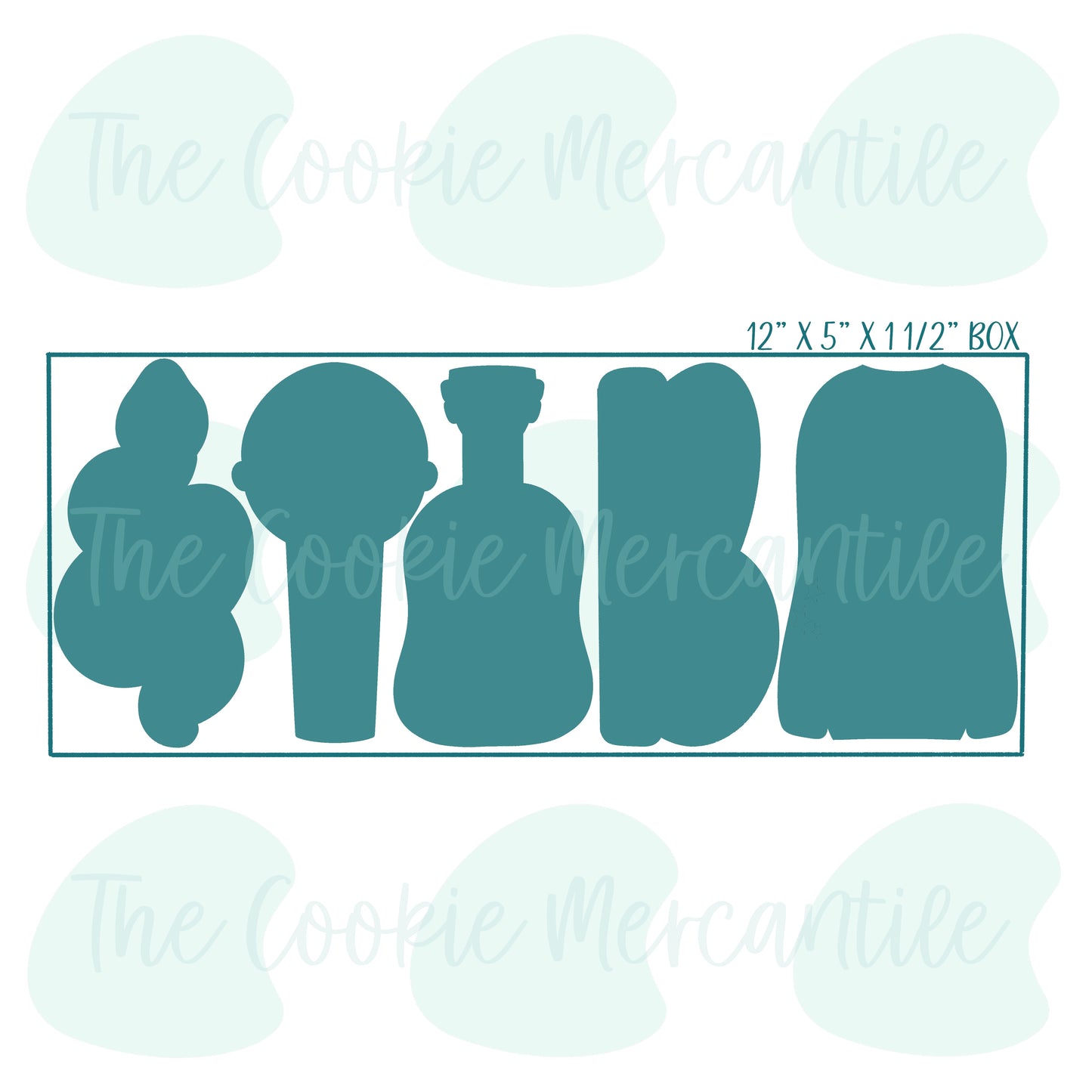 TS 5 PIece Stick Set - Cookie Cutter