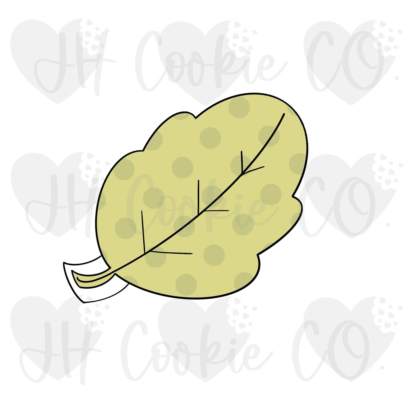 Strawberry Leaf - Cookie Cutter