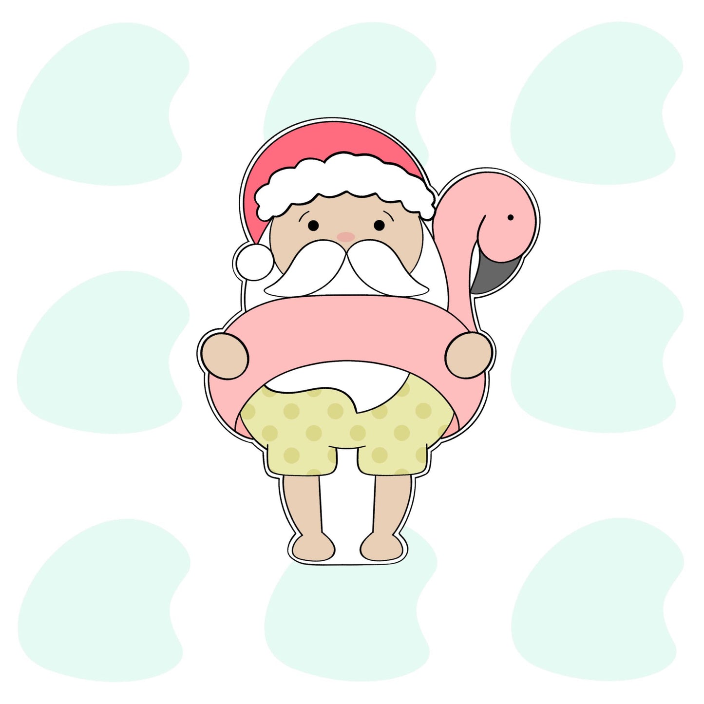 Beach Santa 2023 - Cookie Cutter