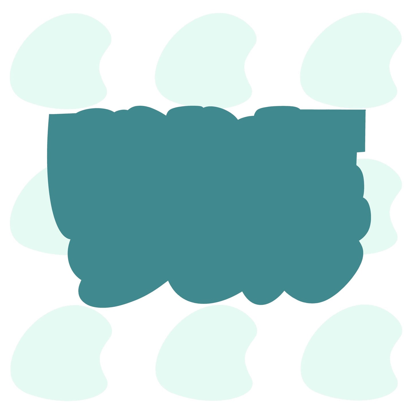 Under The Sea Wide Plaque - Cookie Cutter
