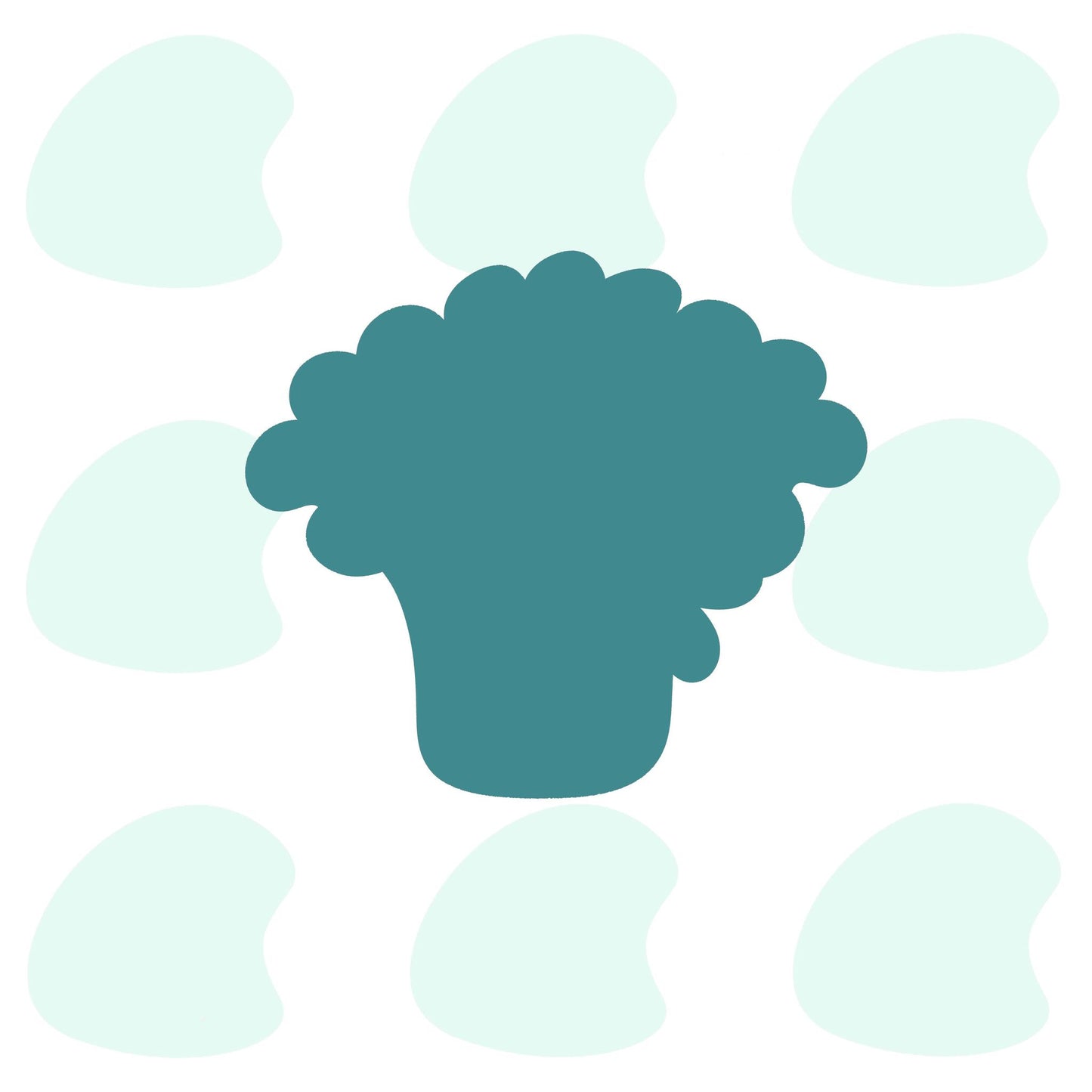 Little Mermaid Floral Anemone - Cookie Cutter