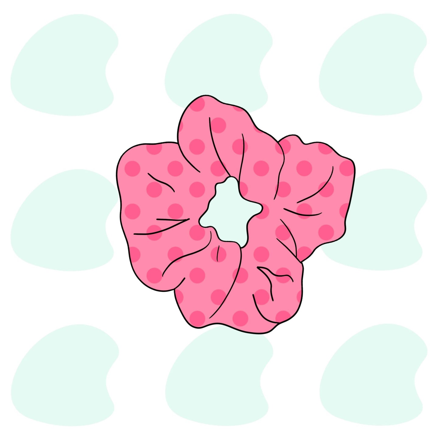 90s Retro Mini Set Scrunchie 2023 - Cookie Cutters