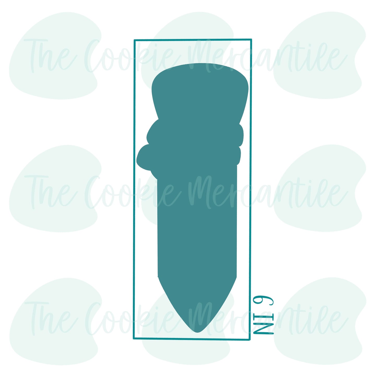 Skinny Floral Pencil Stick - Cookie Cutter