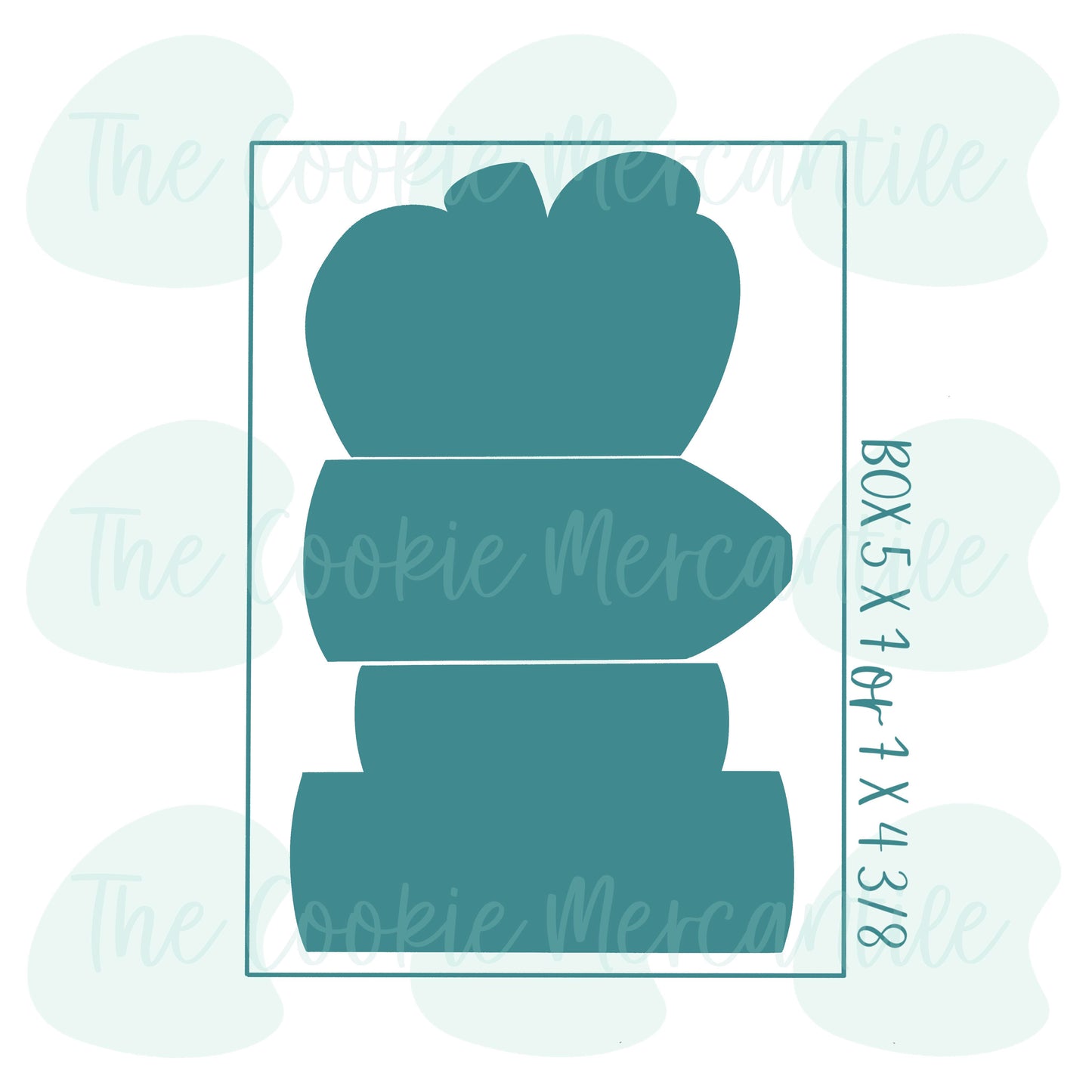 Back To School 3 Piece Stack - Cookie Cutter