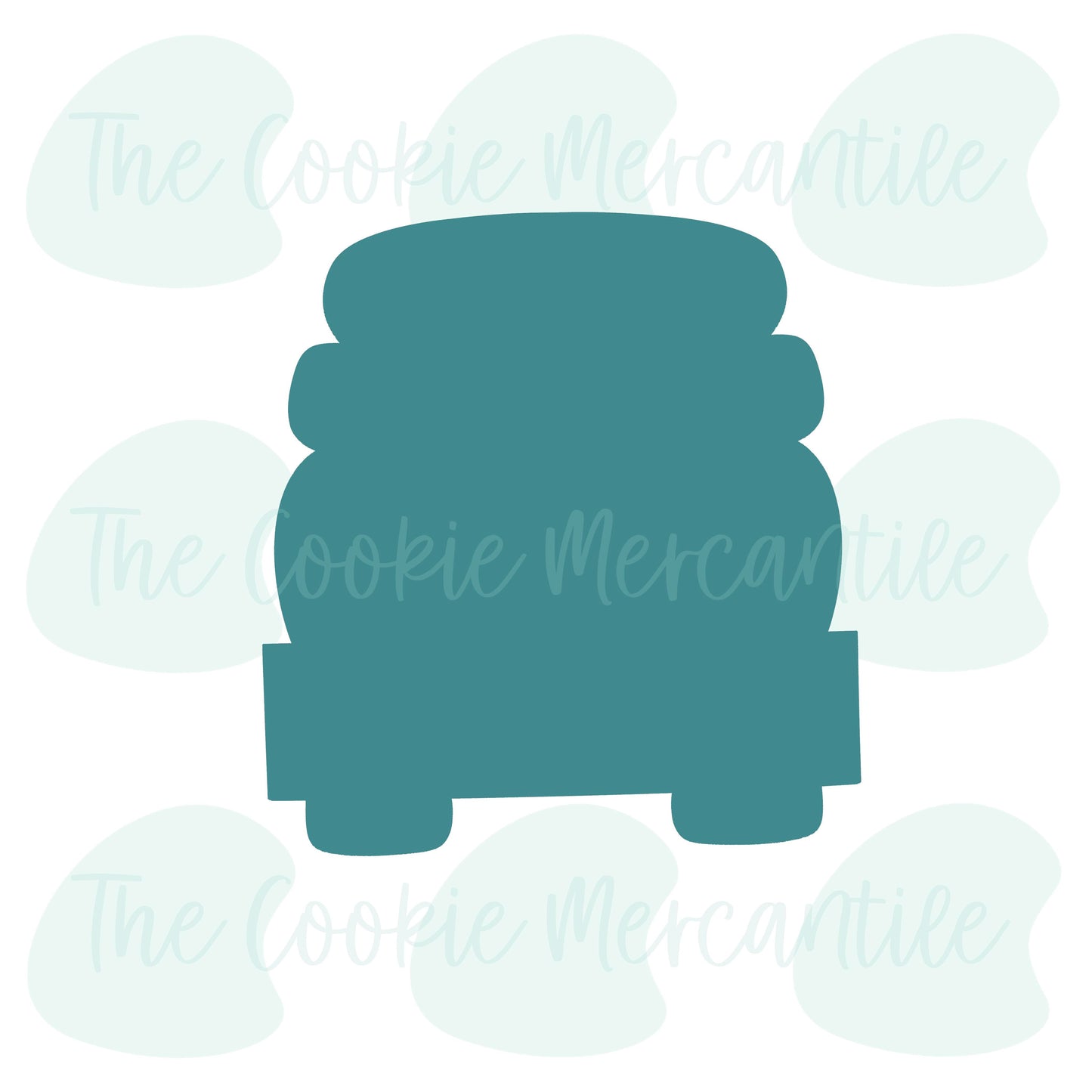 School Bus Plaque - Cookie Cutter
