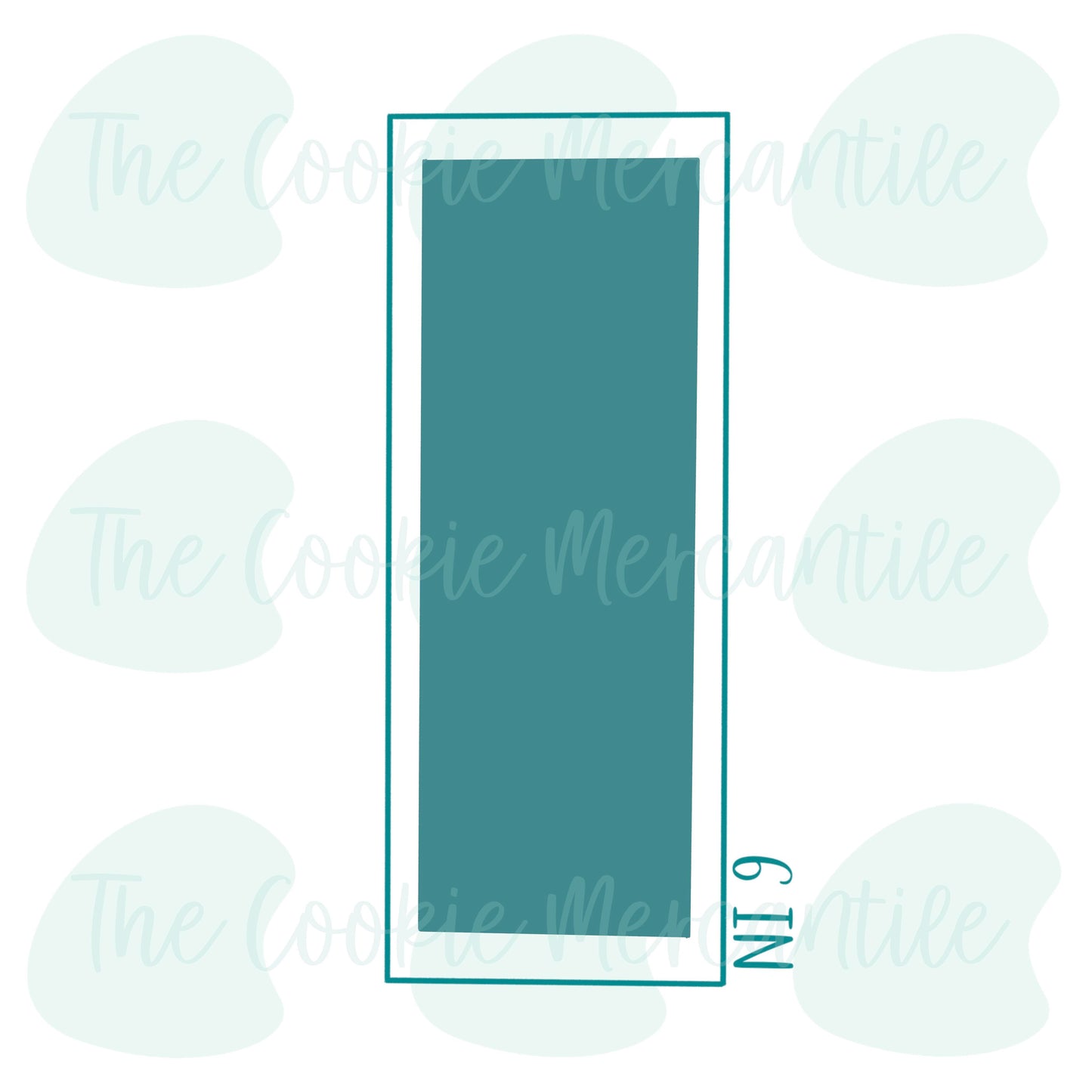 Skinny Paper/Ruler Stick - Cookie Cutter