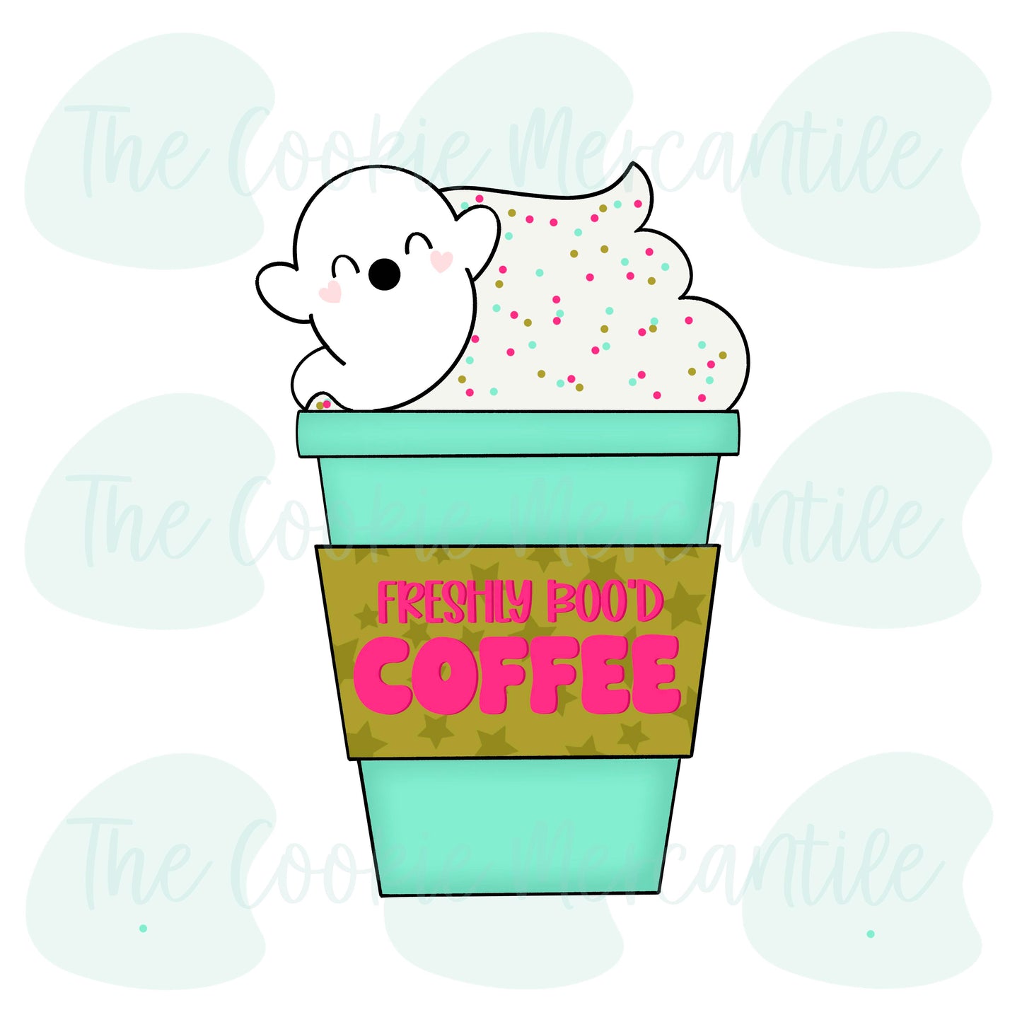 Ghost Coffee Cup 2023 - Cookie Cutters