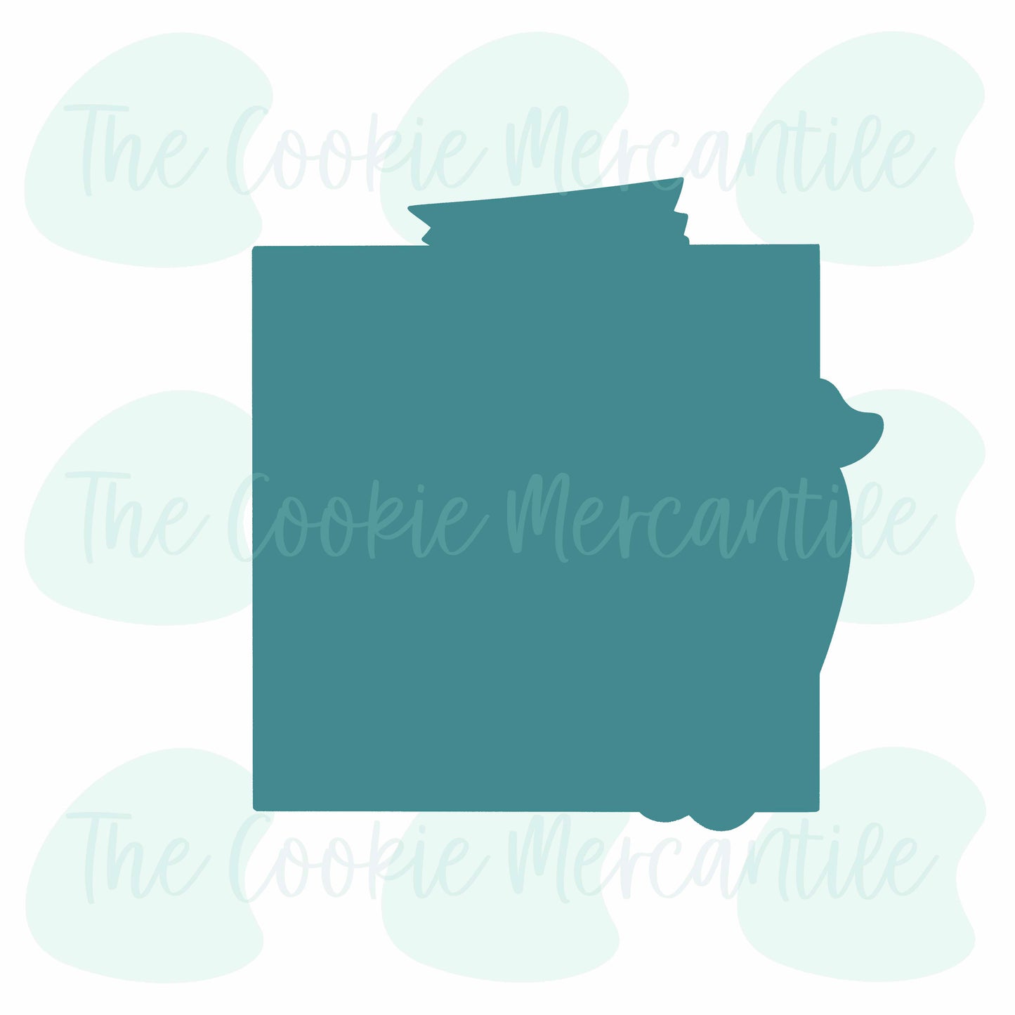 Apple Posty Note- Cookie Cutter