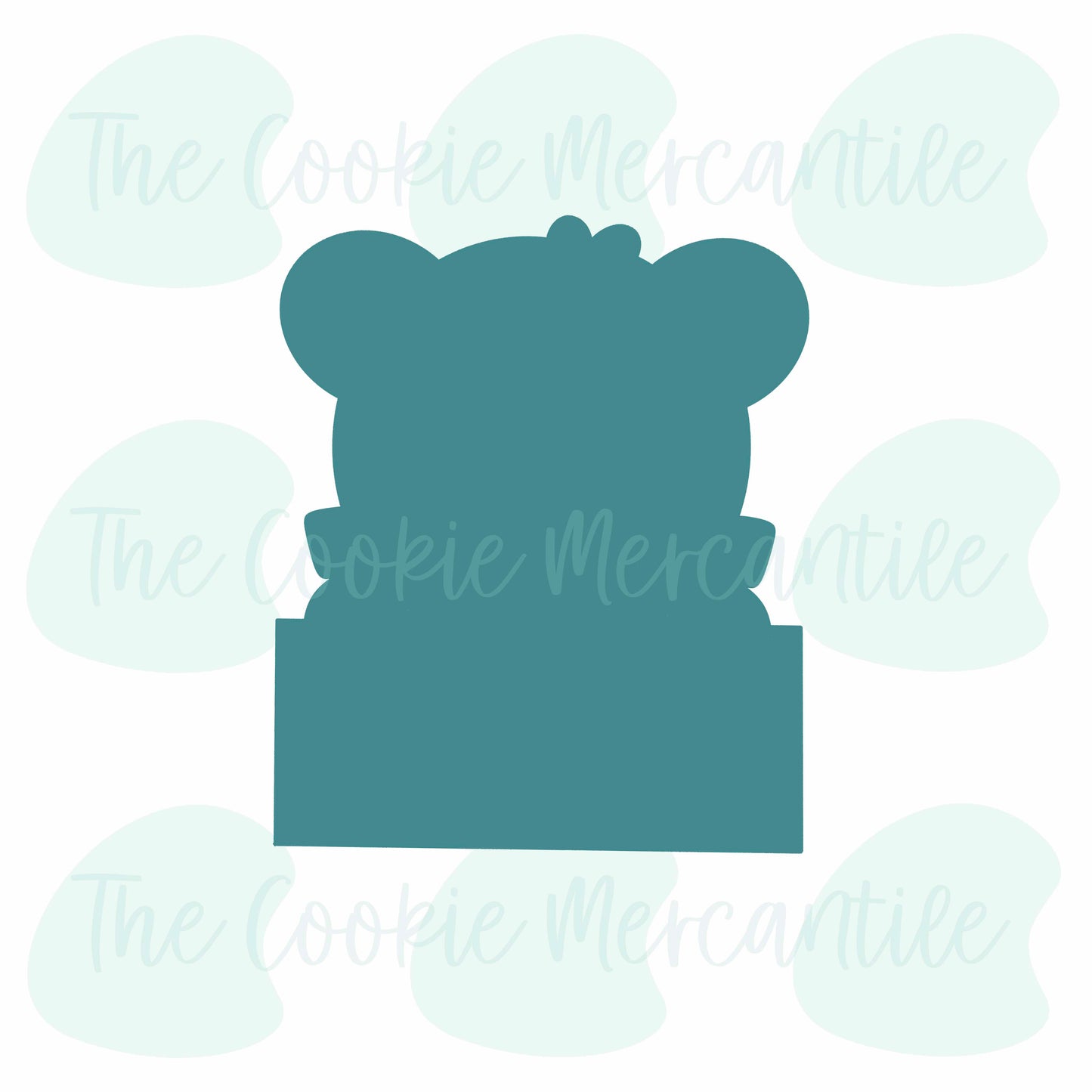 Frankenstein Bear Plaque 2023 - Cookie Cutter