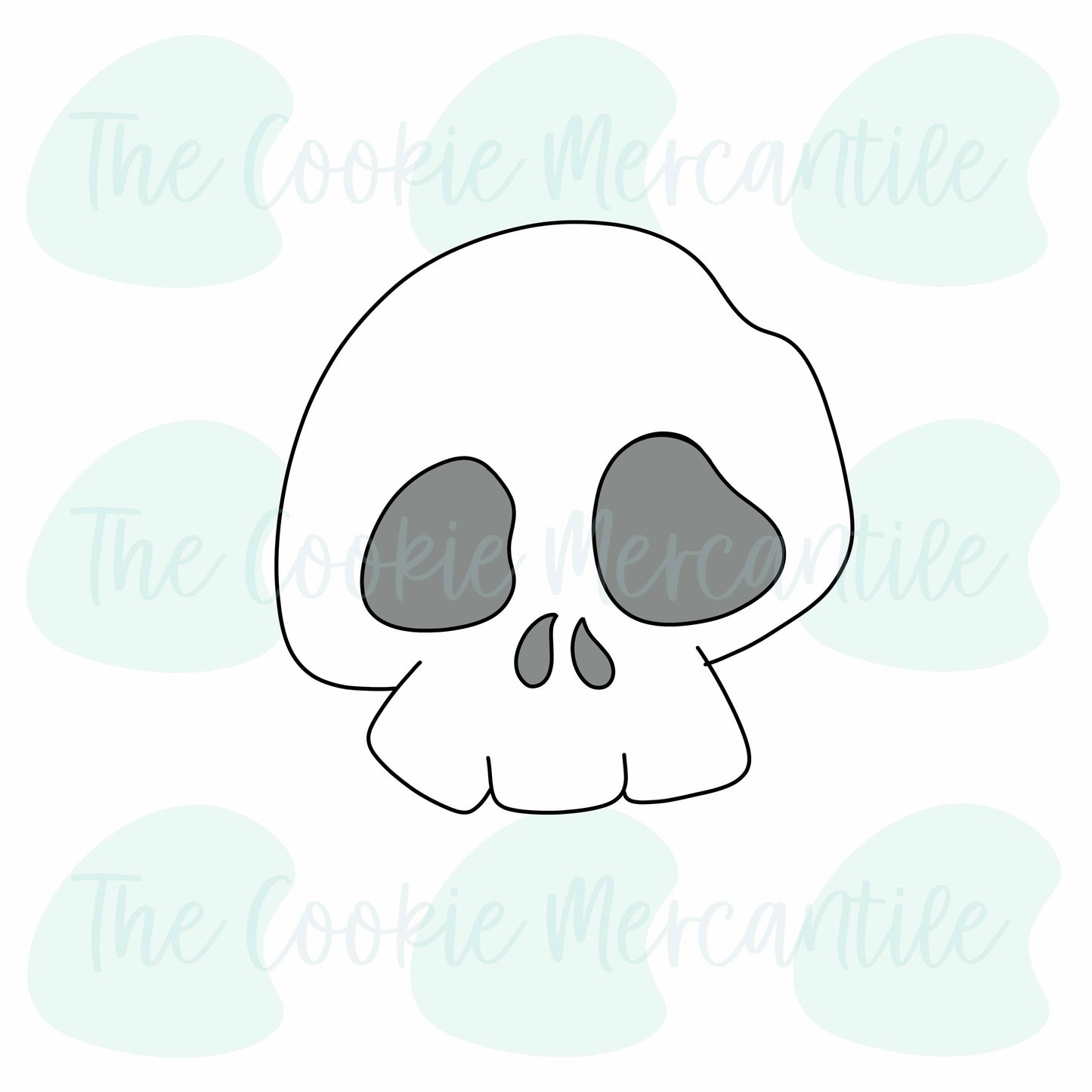 Wonky Skull (2021 PB) - Cookie Cutter