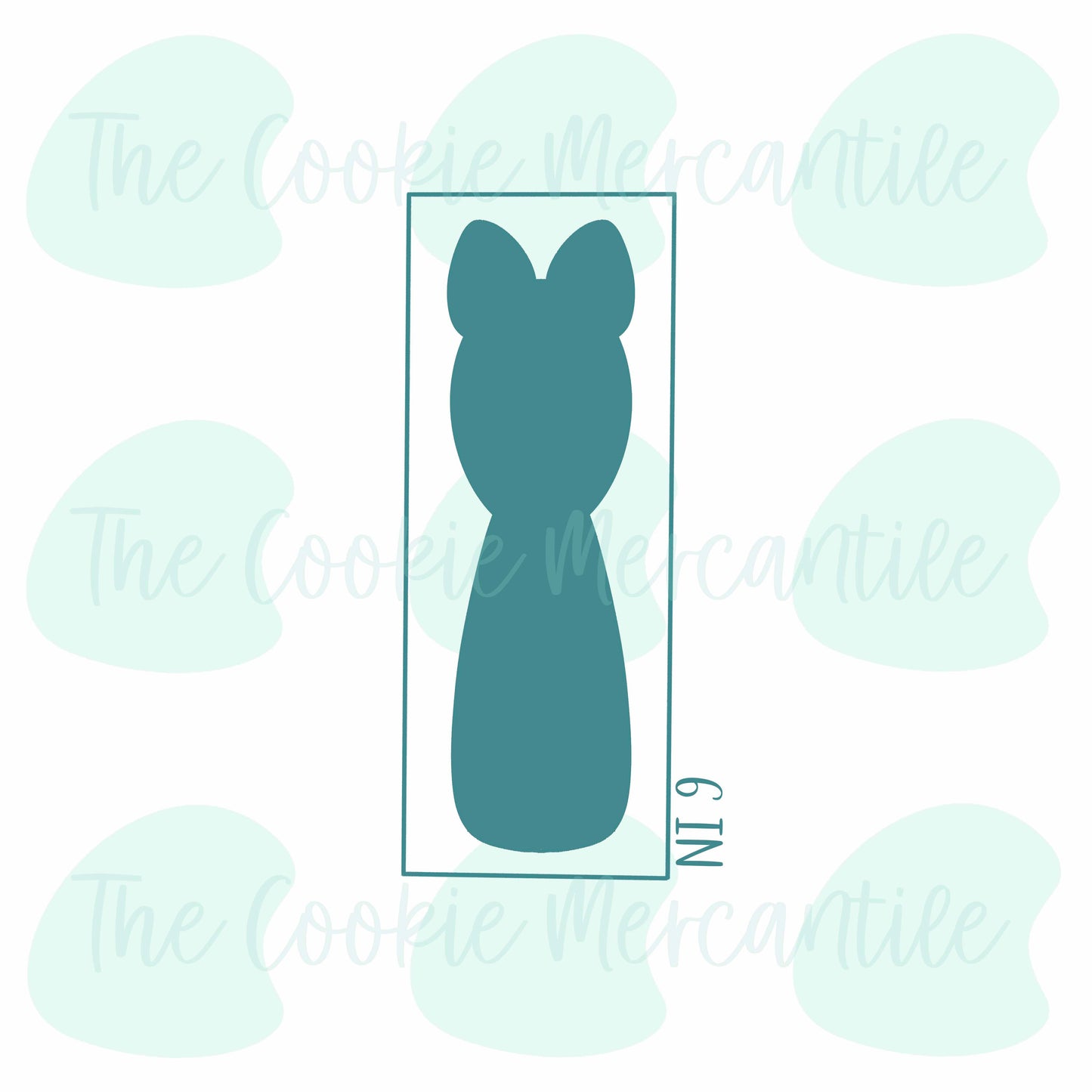 Cat Skinny Stick 6in - Cookie Cutter