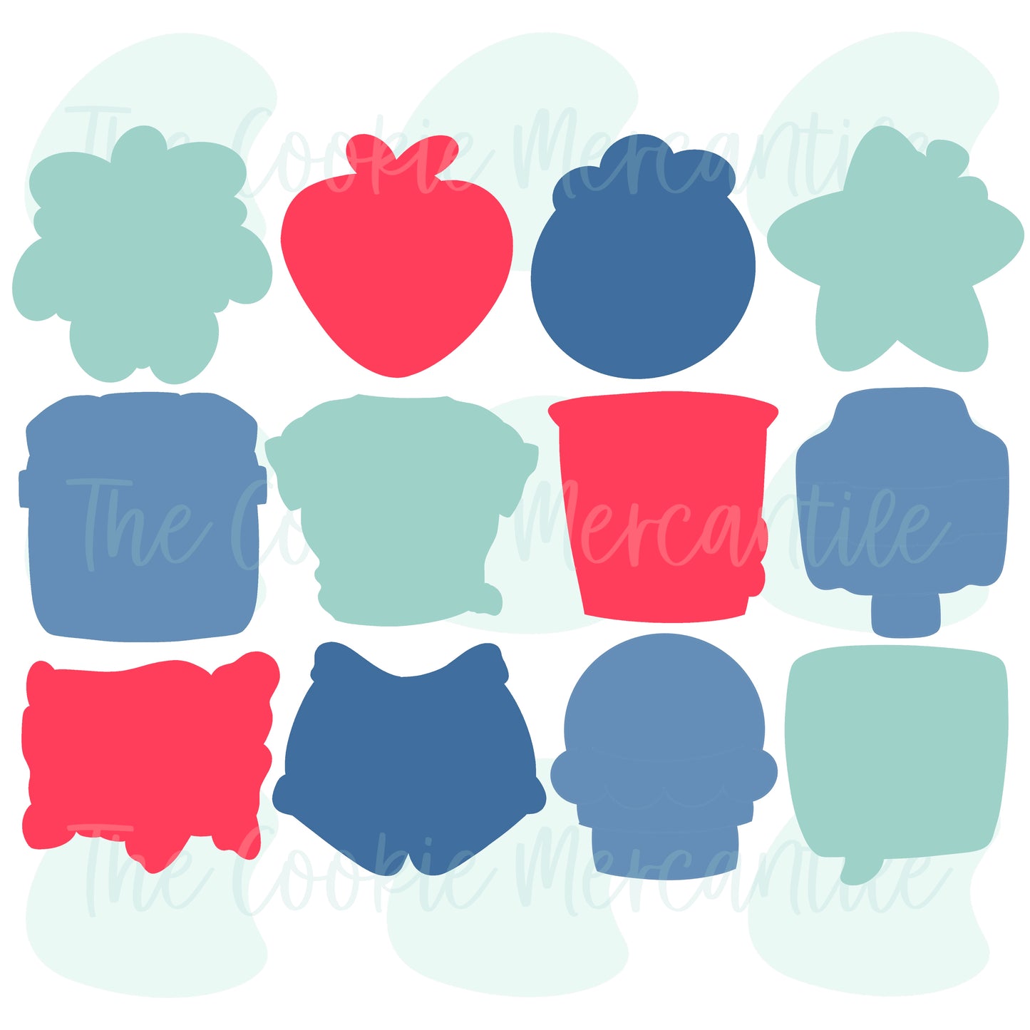 4th Of July Set - Cookie Cutters