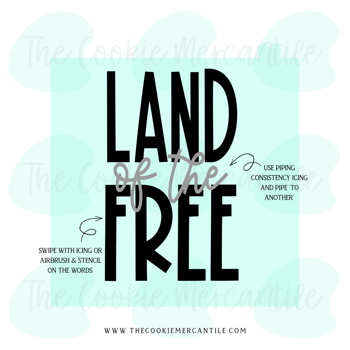 Land of the Free - STENCIL