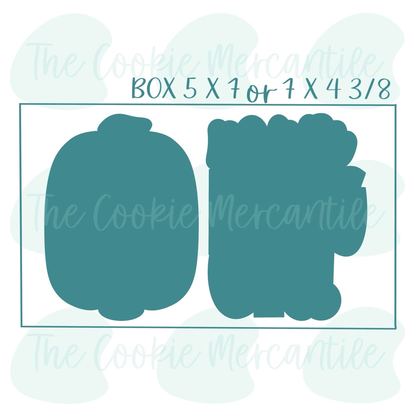 No, You Hang Up 2 Piece Set - Cookie Cutter