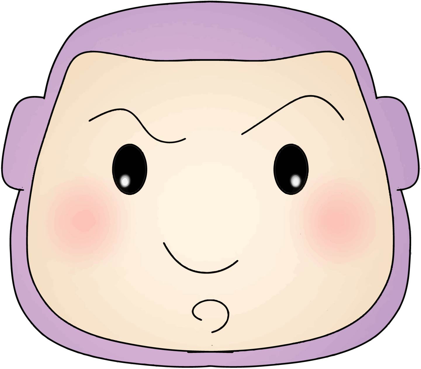 Buzz Lightyear Head cookie cutter