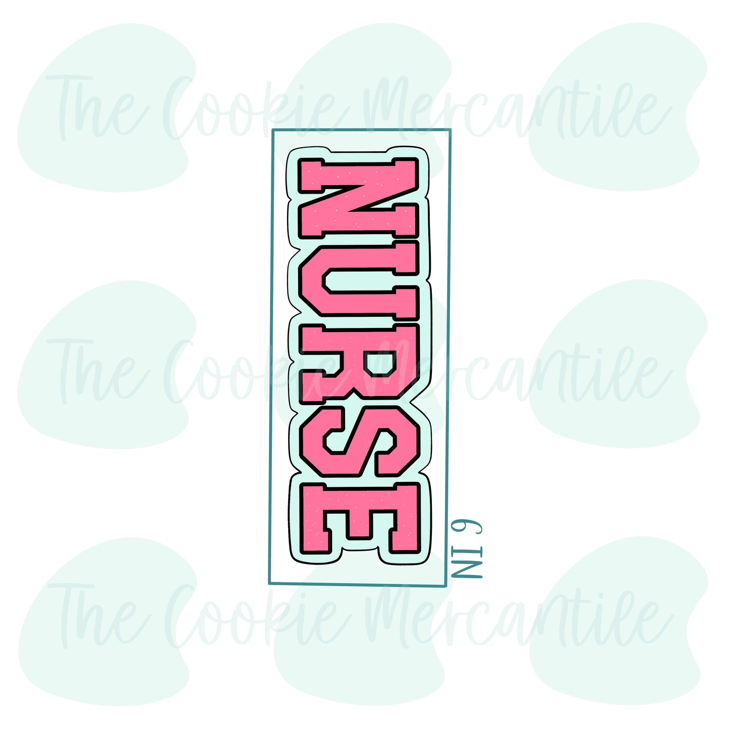 Skinny Nurse Plaque Stick - Cookie Cutter