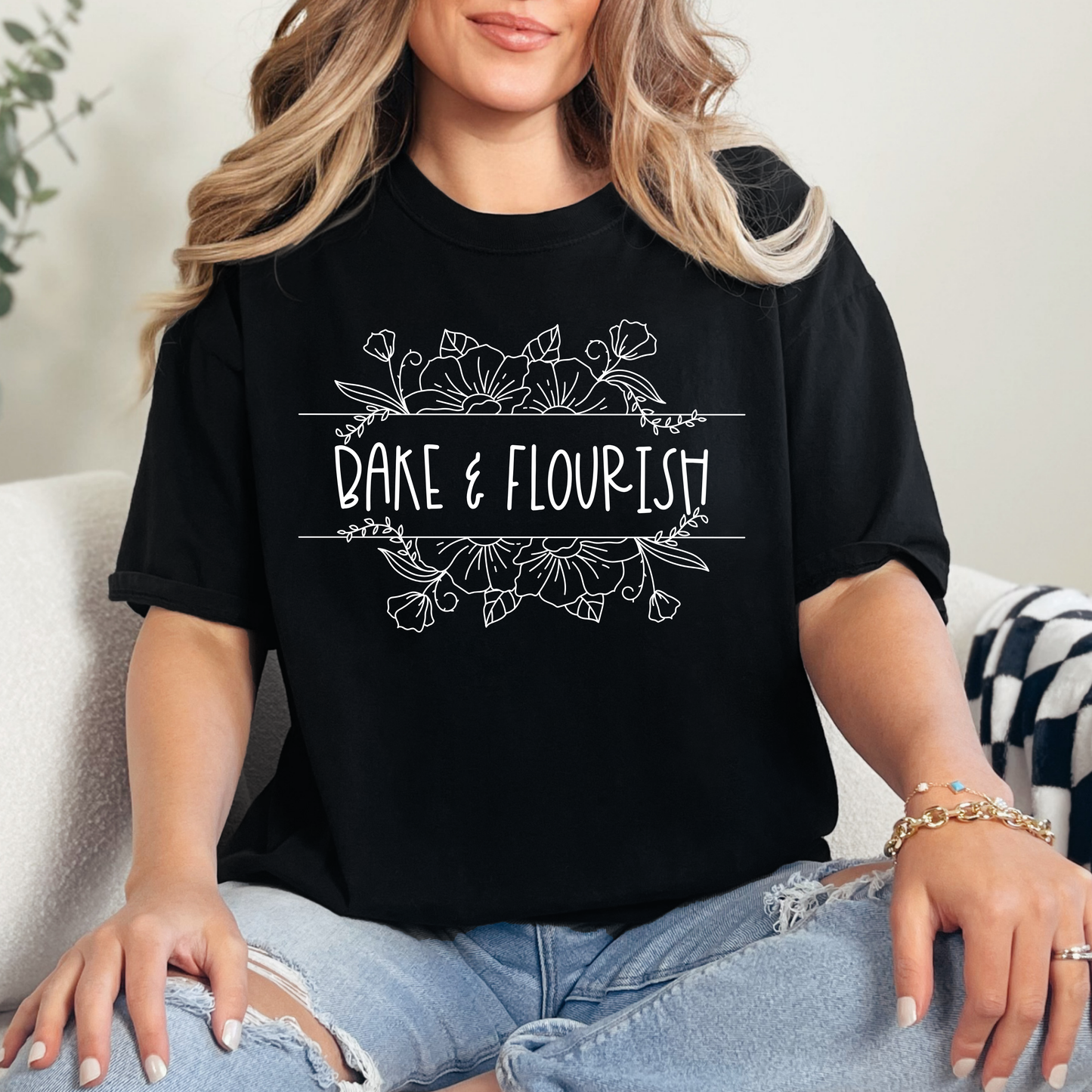 Bake & Flourish - T-Shirt