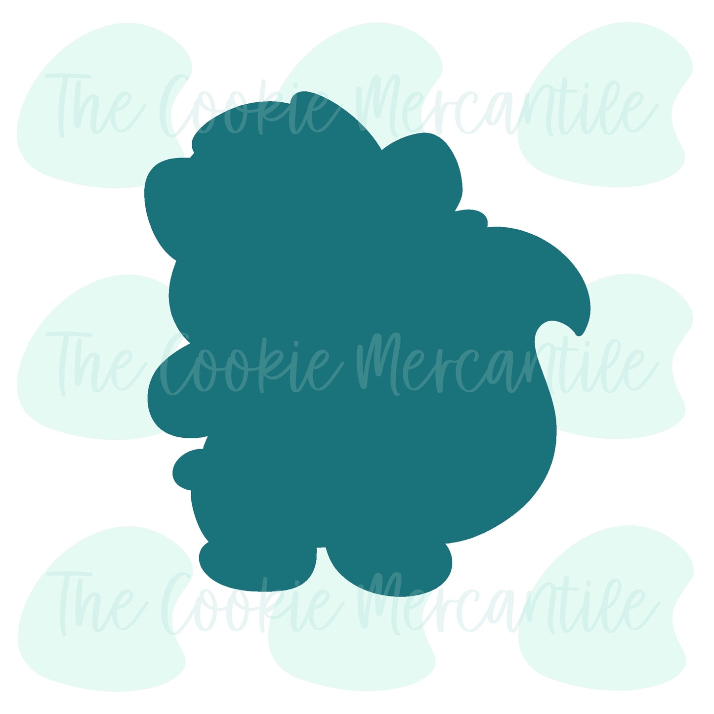 Swimming Skunk - Cookie Cutter