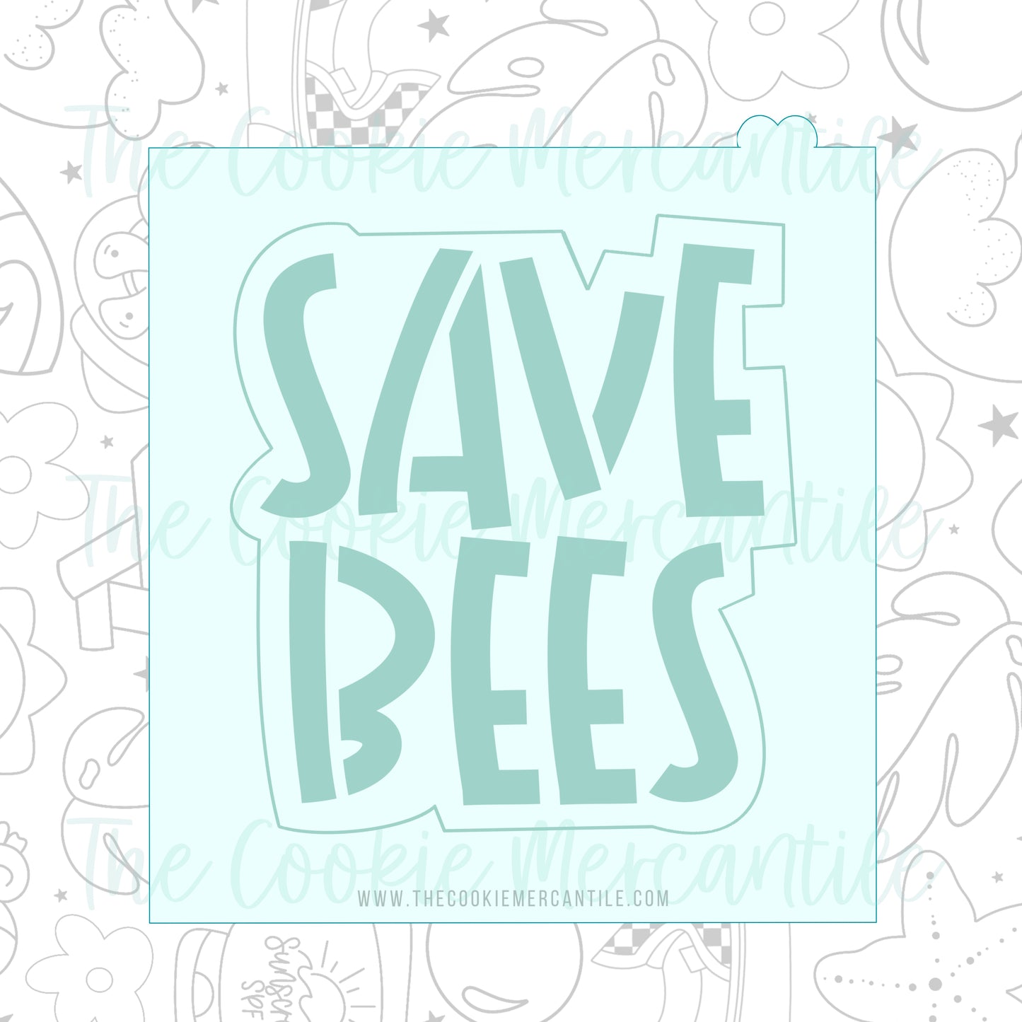 Save The Bees Plaque - Stencil