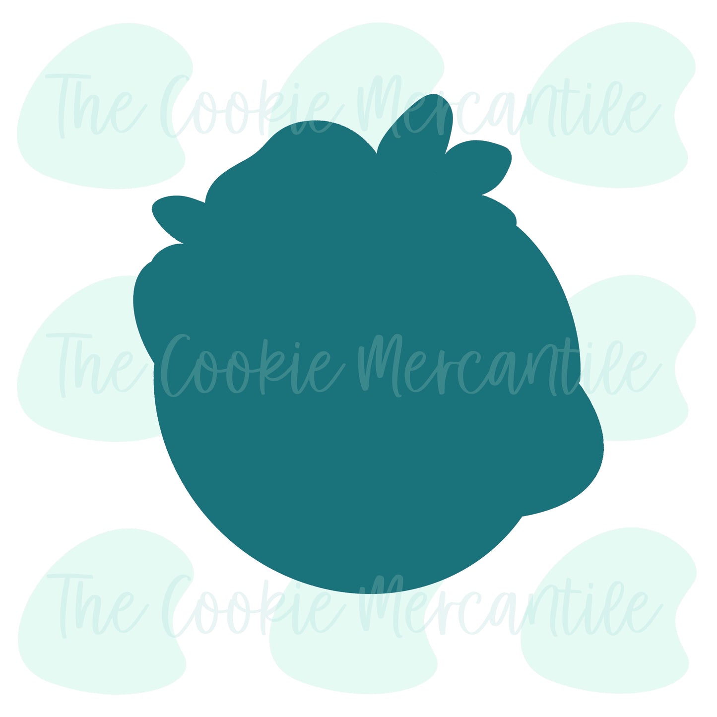 Floral Lemon - Cookie Cutter