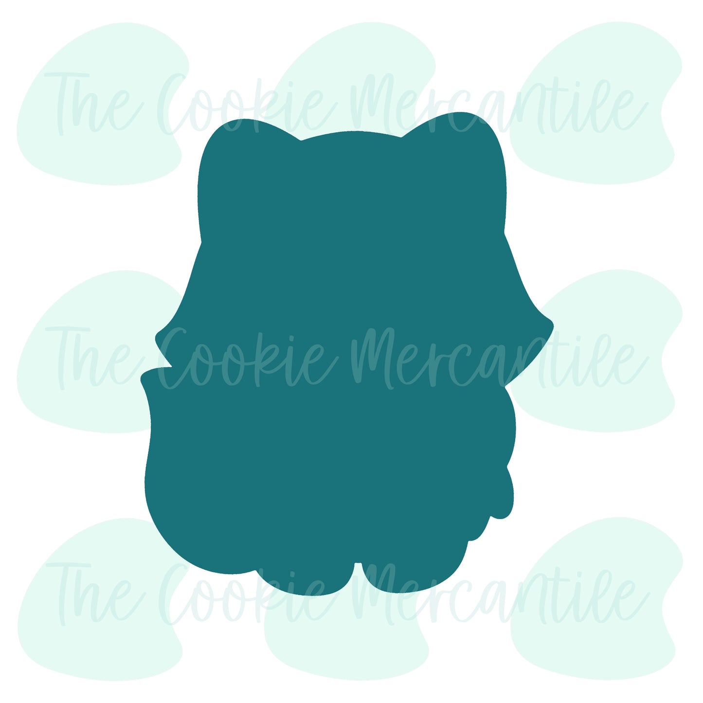 Fishing Raccoon - Cookie Cutter