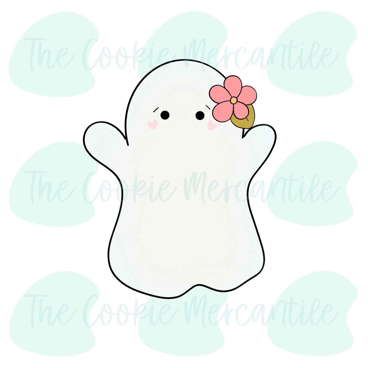 Ghost Marshmallow - Cookie Cutter