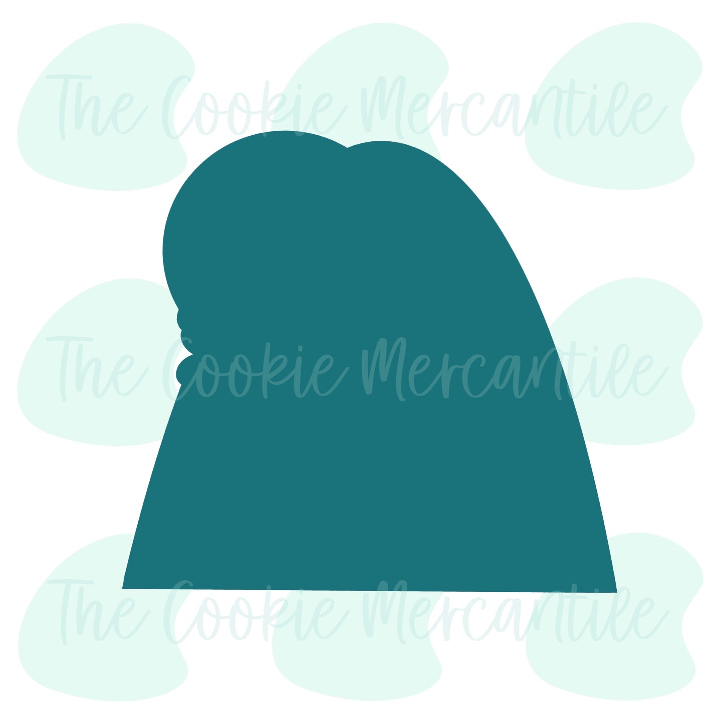 Floral Sunrise Mountain - Cookie Cutter