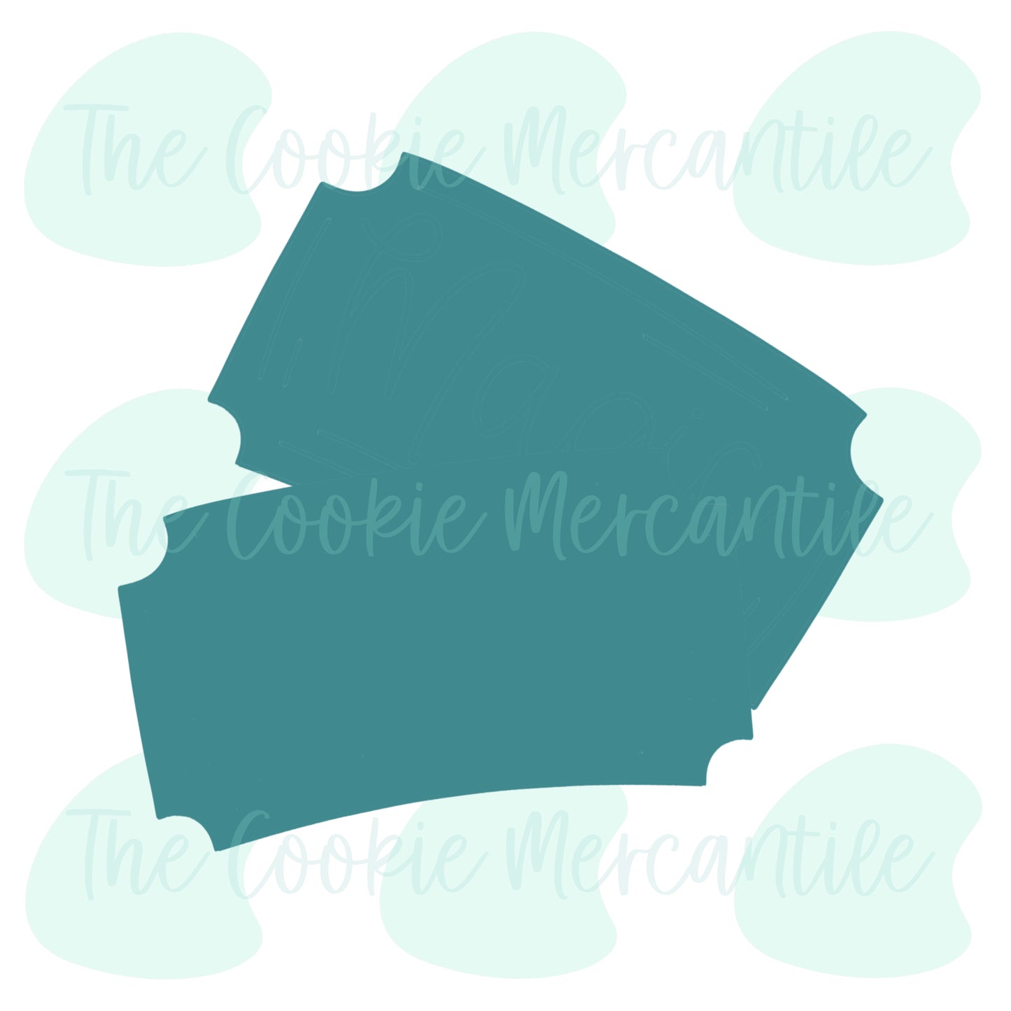 Park Tickets - Cookie Cutter