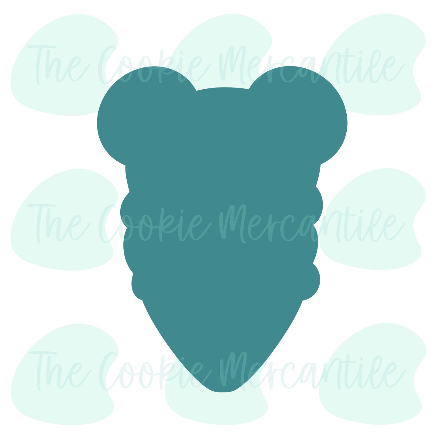 Mouse Ice Cream Cone - Cookie Cutter