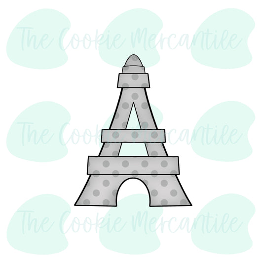 Eiffel Tower [Paris Stick Set]- Cookie Cutter