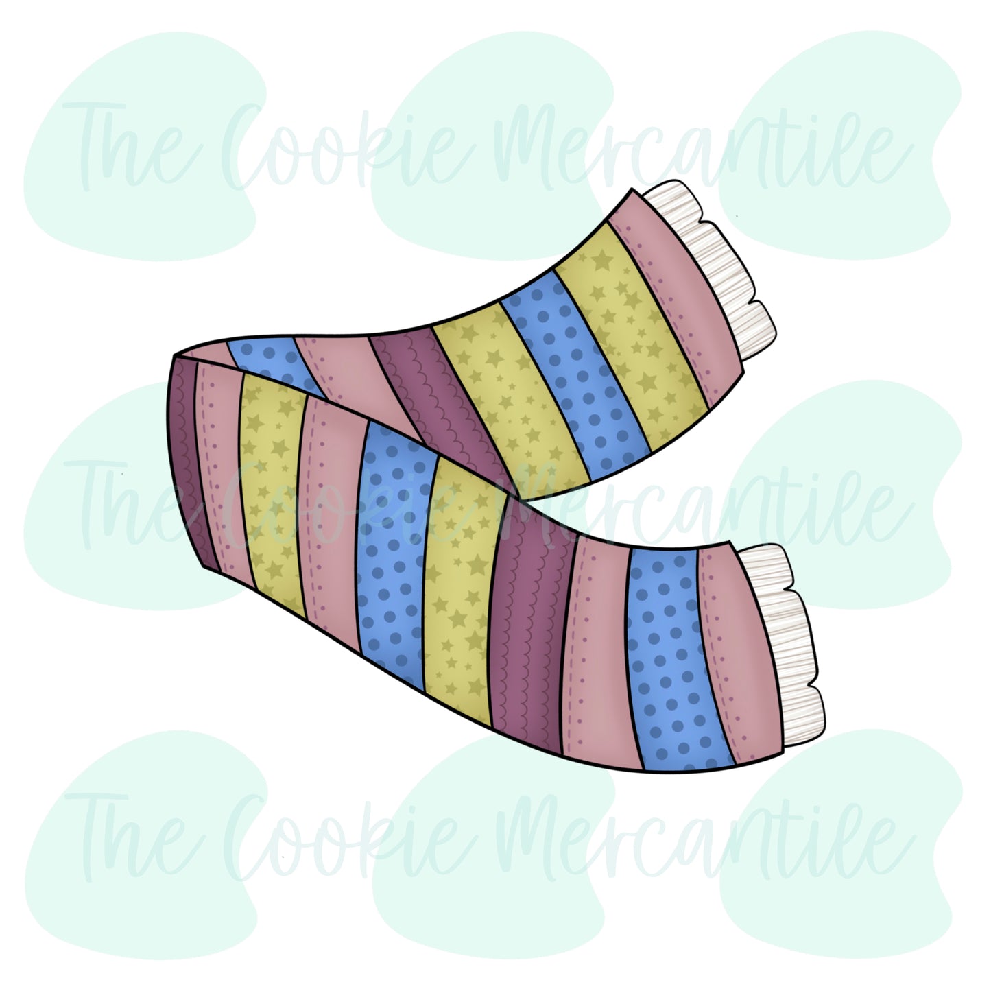 Whimsical Scarf - Cookie Cutter