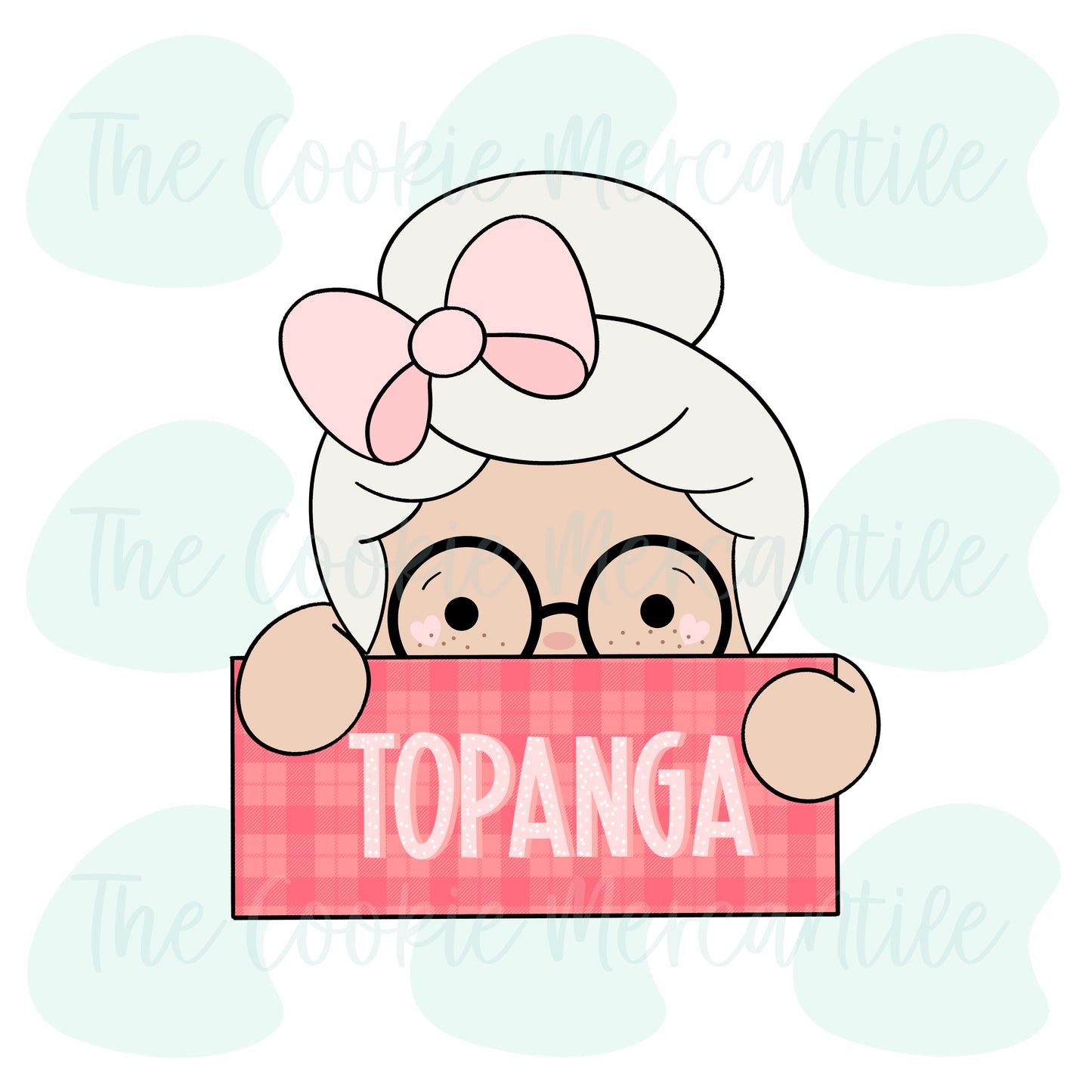 Mrs. Claus Plaque - Cookie Cutter