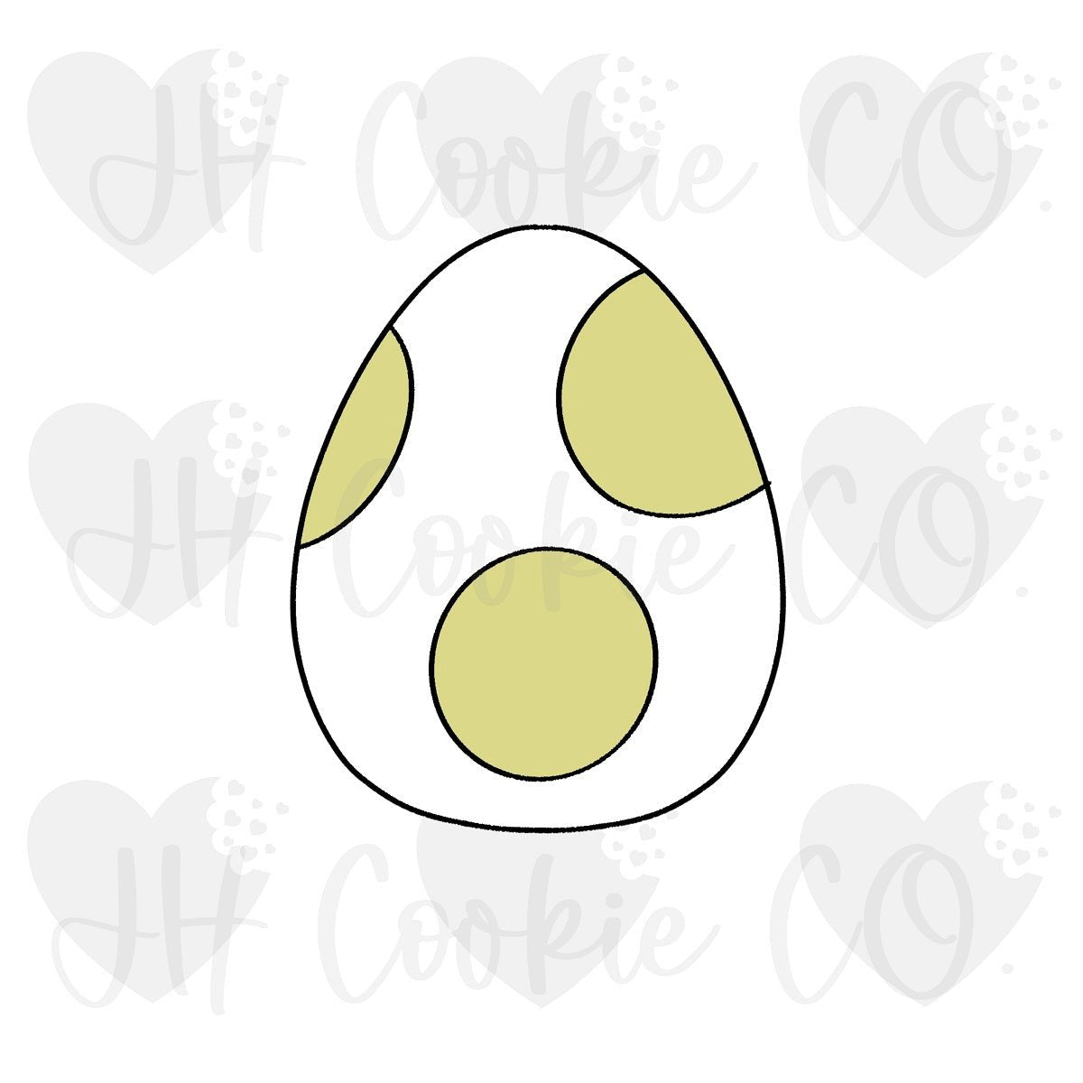 Super Bros Dino Egg 2023 - Cookie Cutter