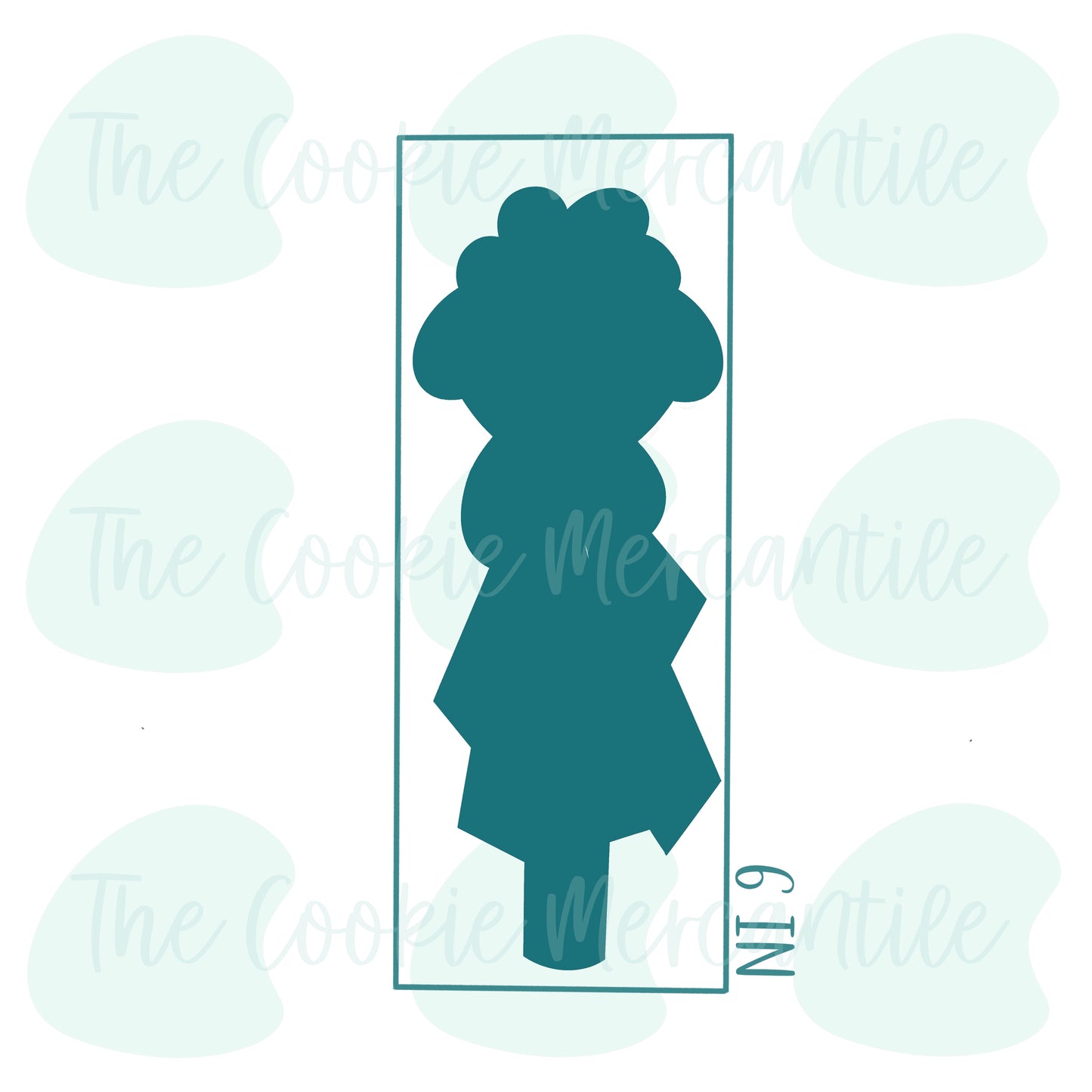 Skinny Easter Cookie Pop 6in - Cookie Cutter