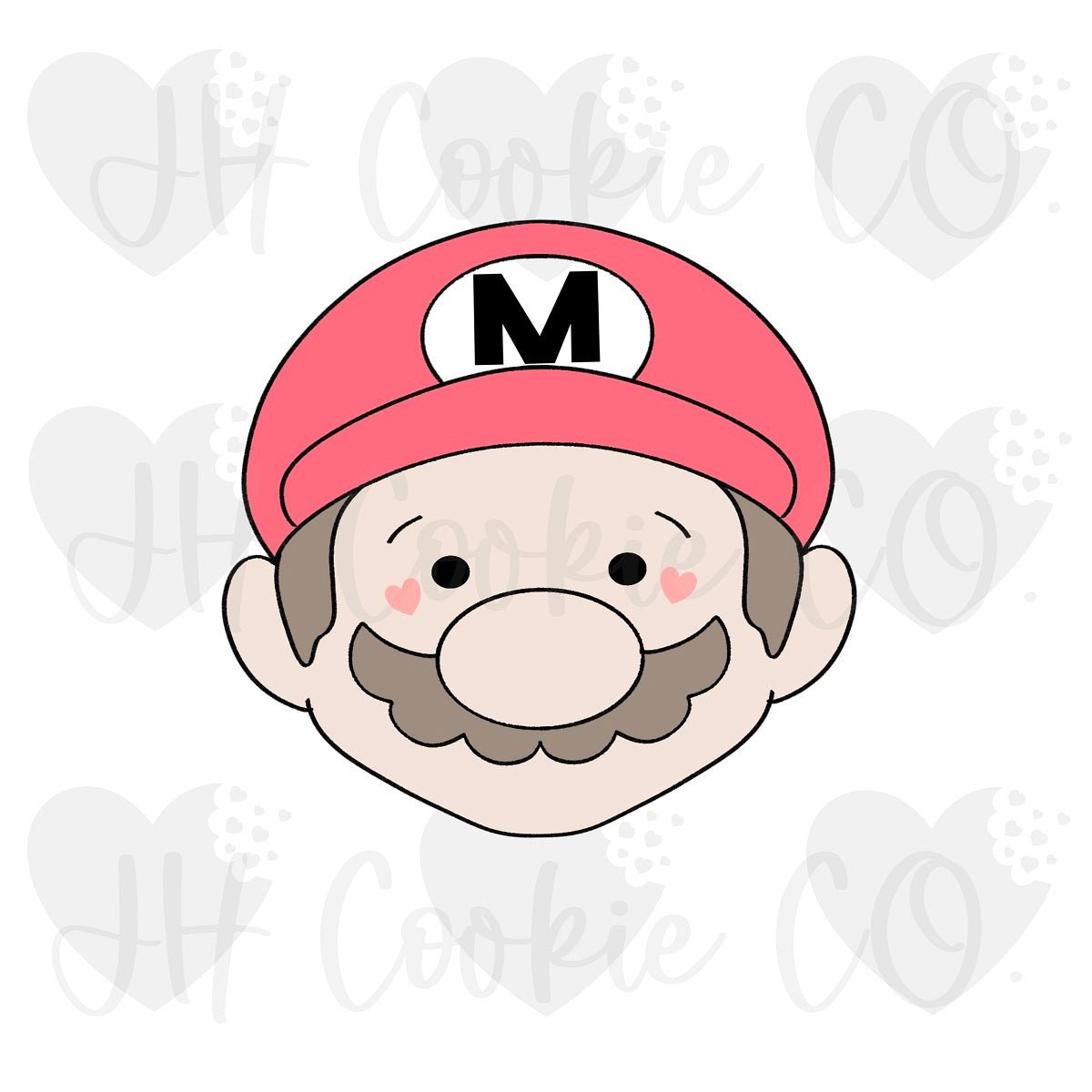 Super Bros Brother Face 1 2023 - Cookie Cutter