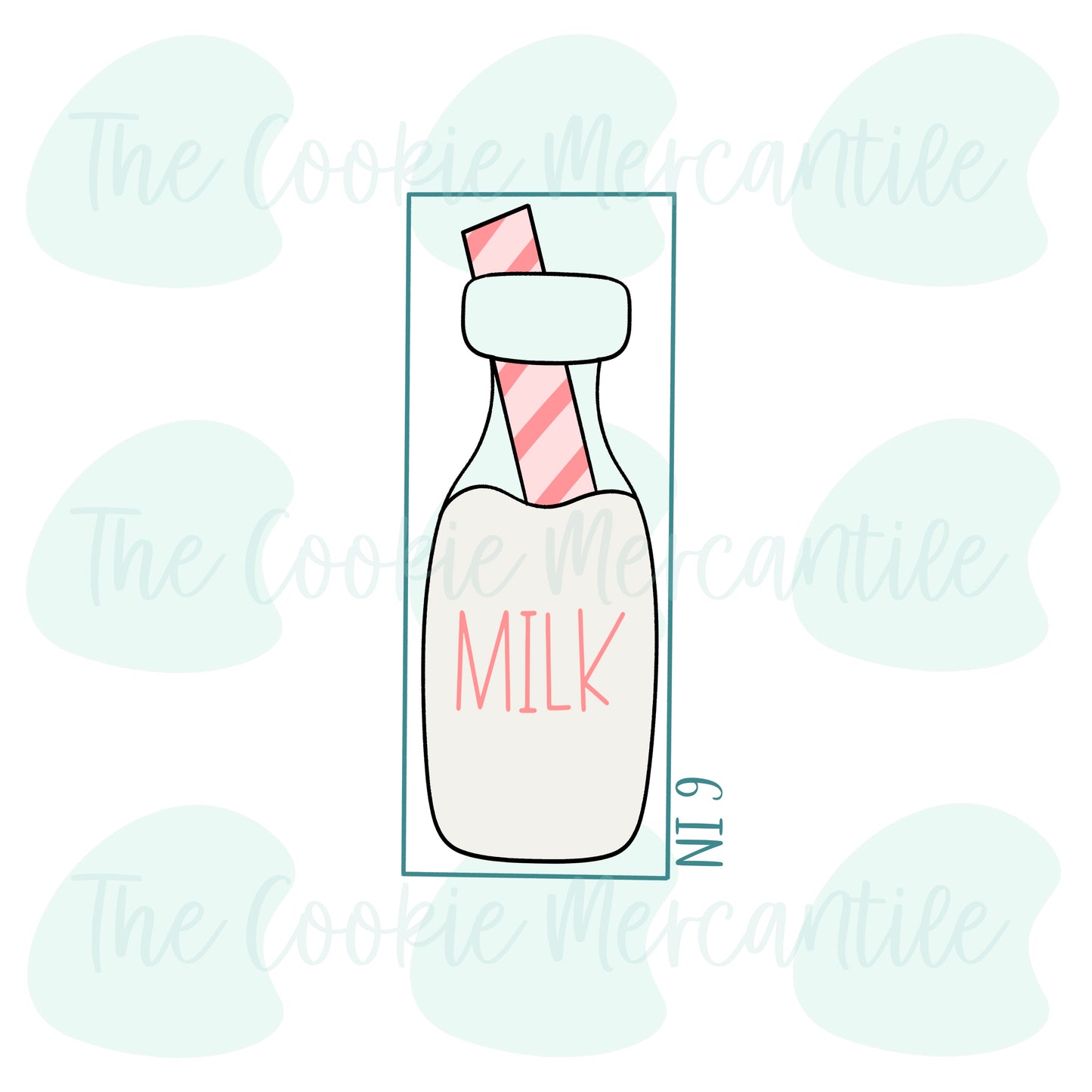 Skinny Milk Bottle Stick - Cookie Cutter