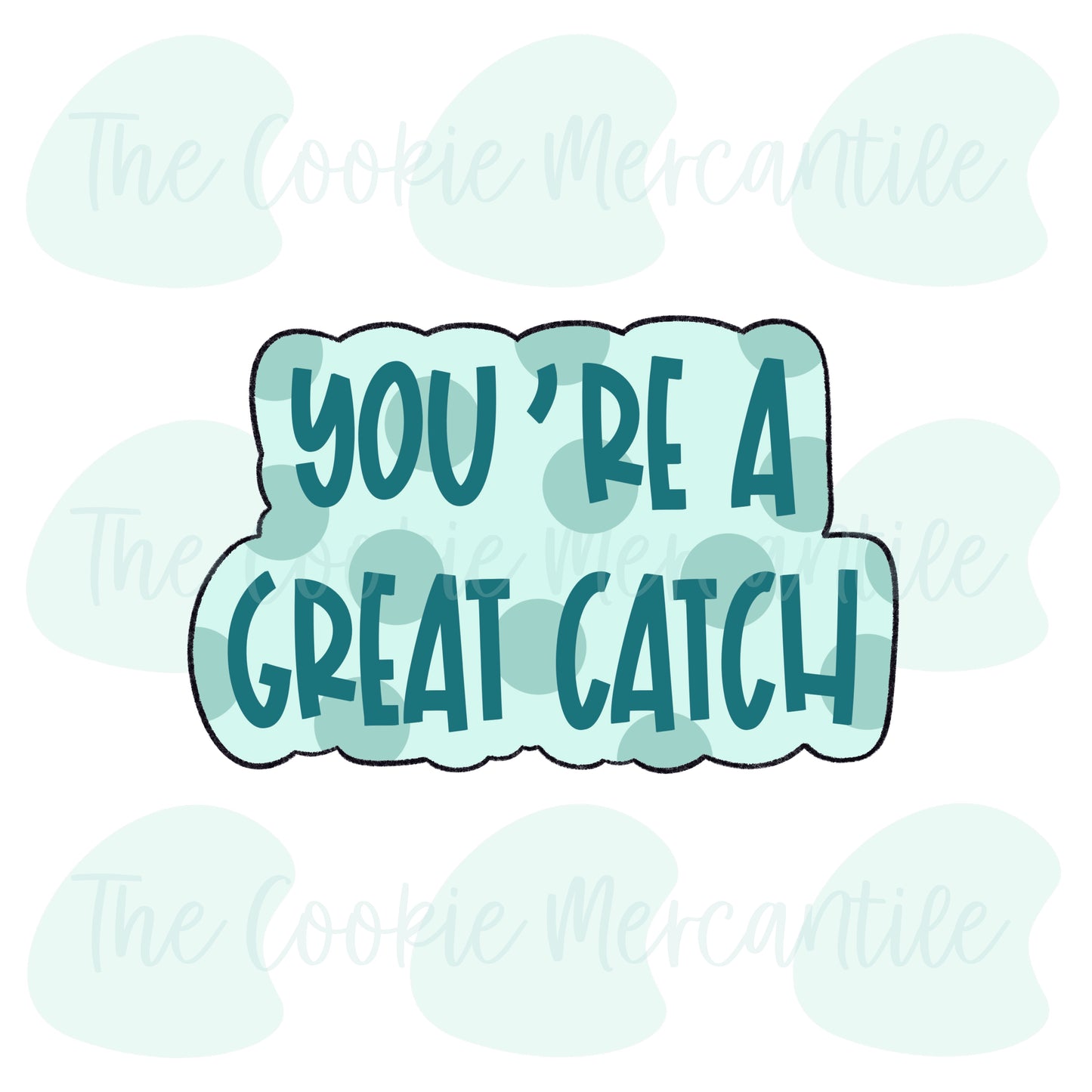 You're A Great Catch Set - Cookie Cutter