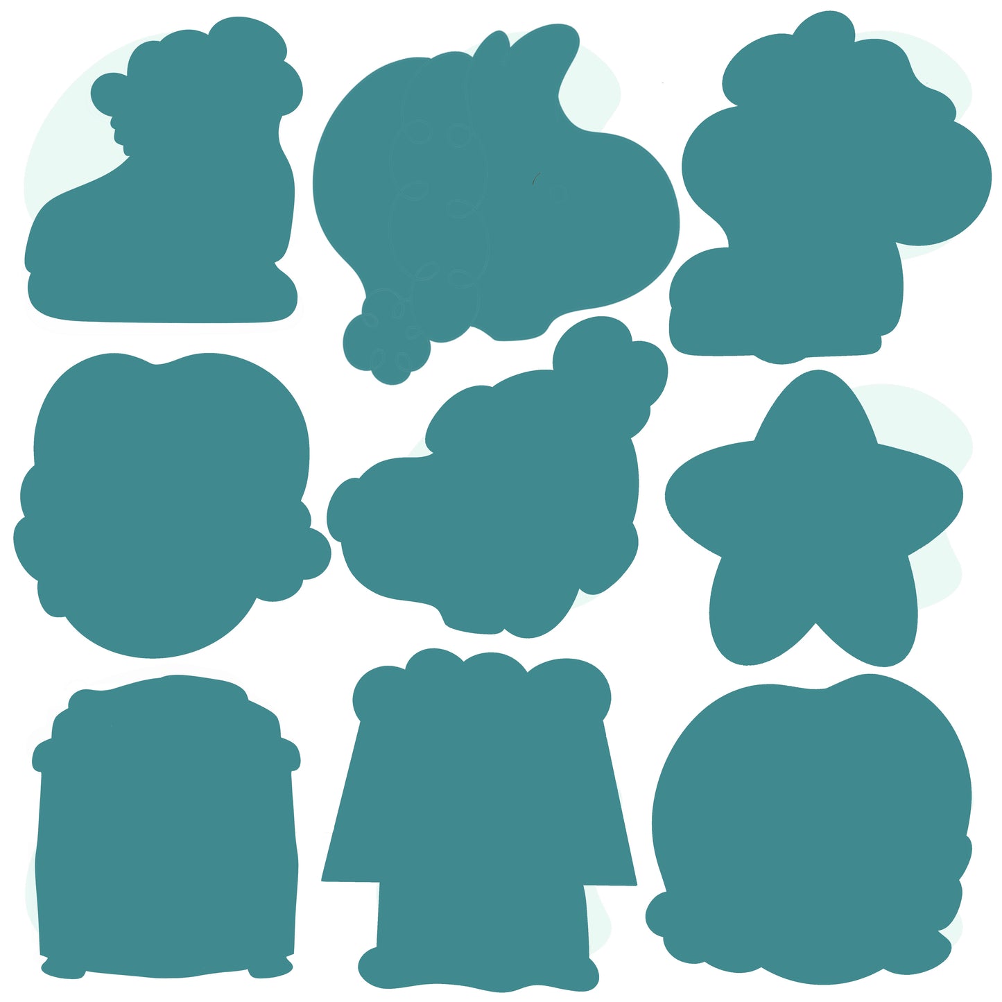 Christmas Peanuts Set - Cookie Cutters