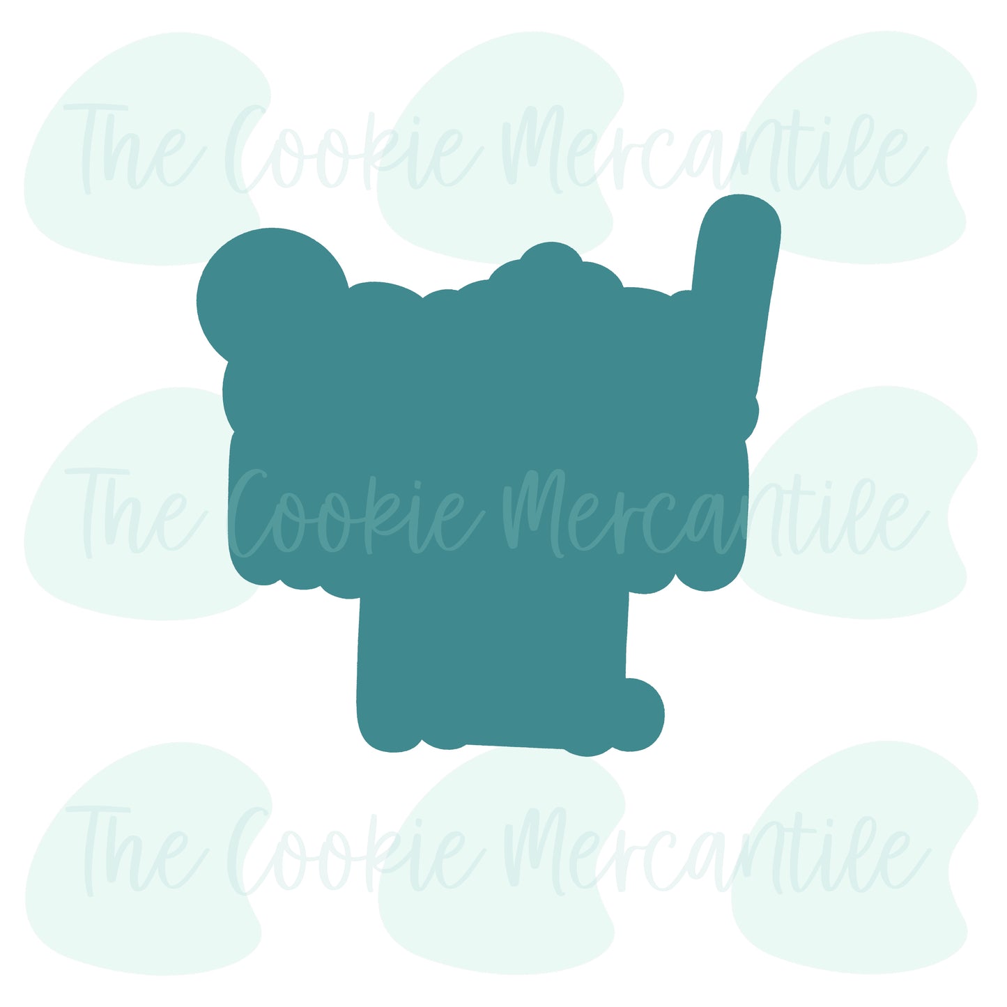 Buddy & Plaque 2 piece Set - Cookie Cutter