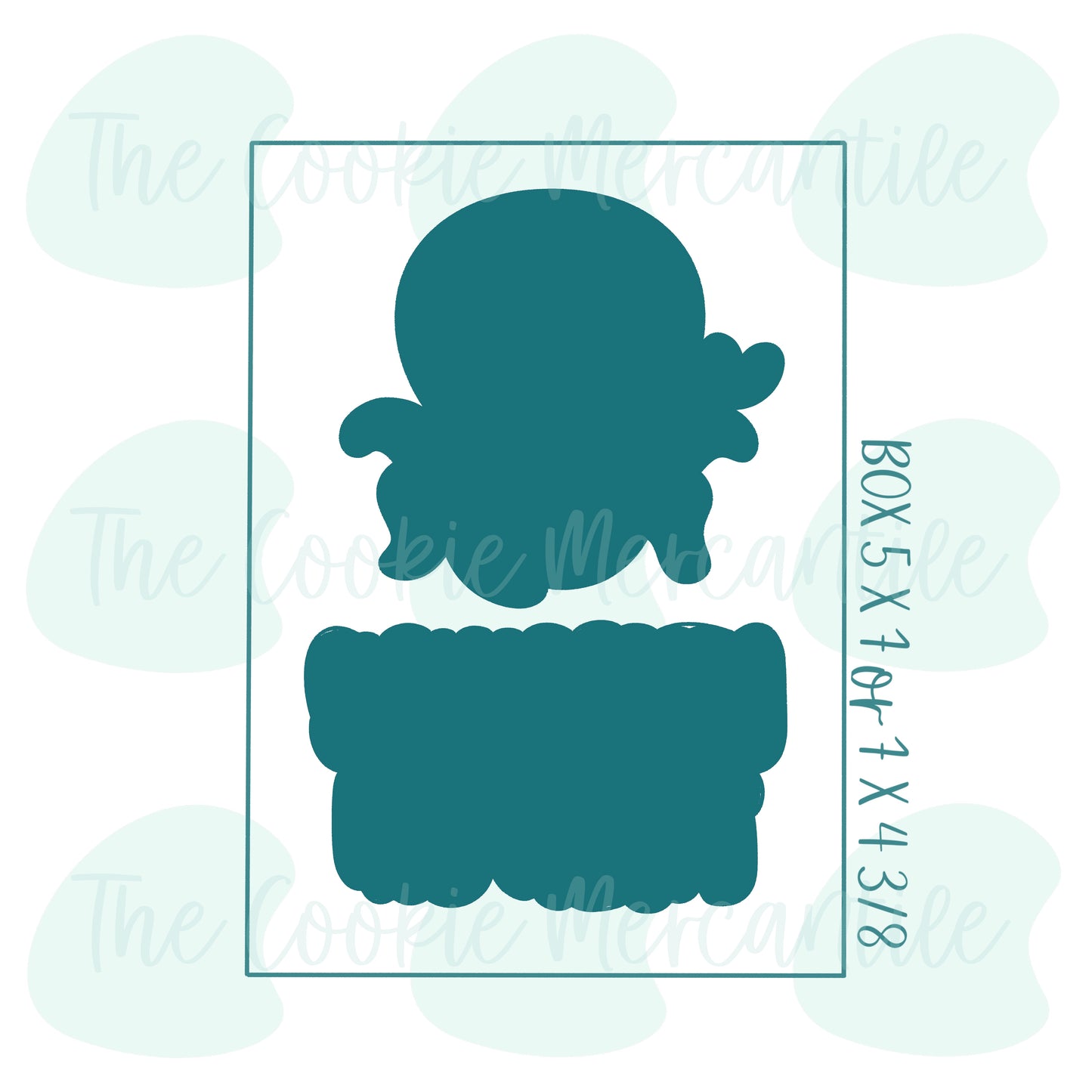 Octopus Heart 2 Piece Set - Cookie Cutter