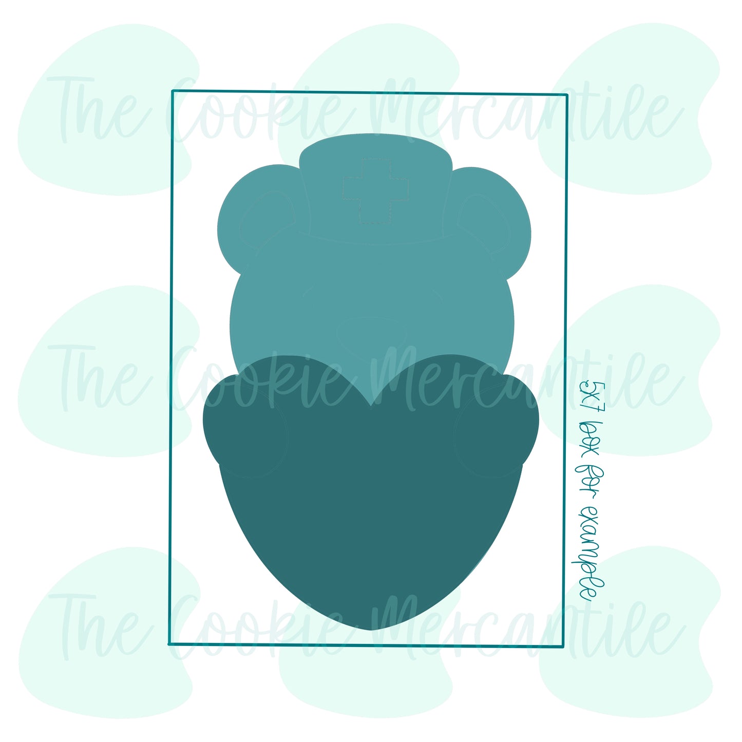 Nurse Bear 2-Piece Set - Cookie Cutter