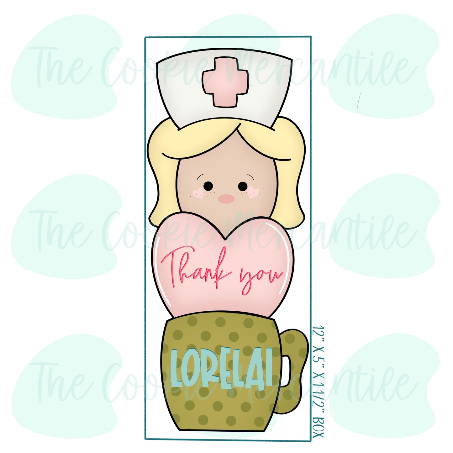 Flippy Hair Nurse Stackable Set - Cookie Cutter