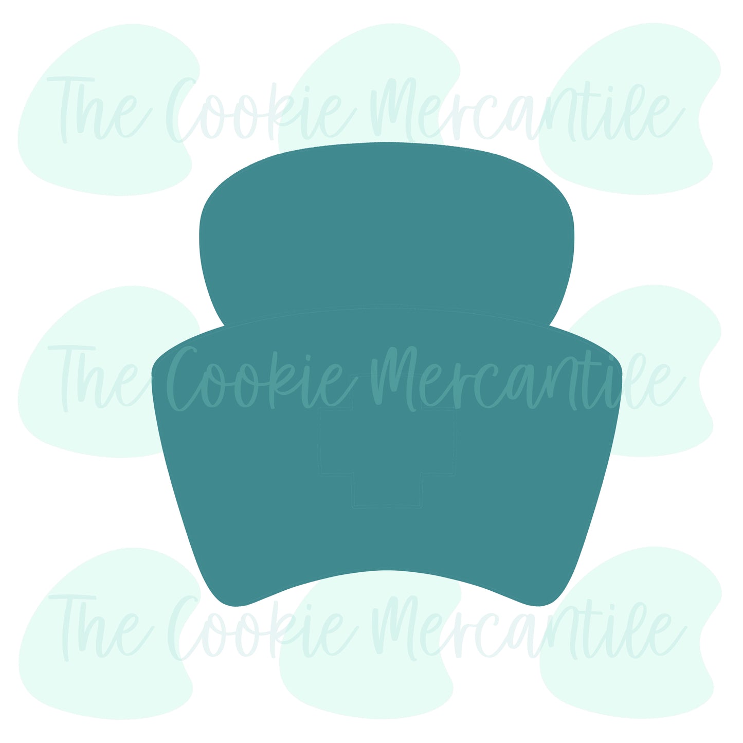Chubby Nurse Hat - Cookie Cutter