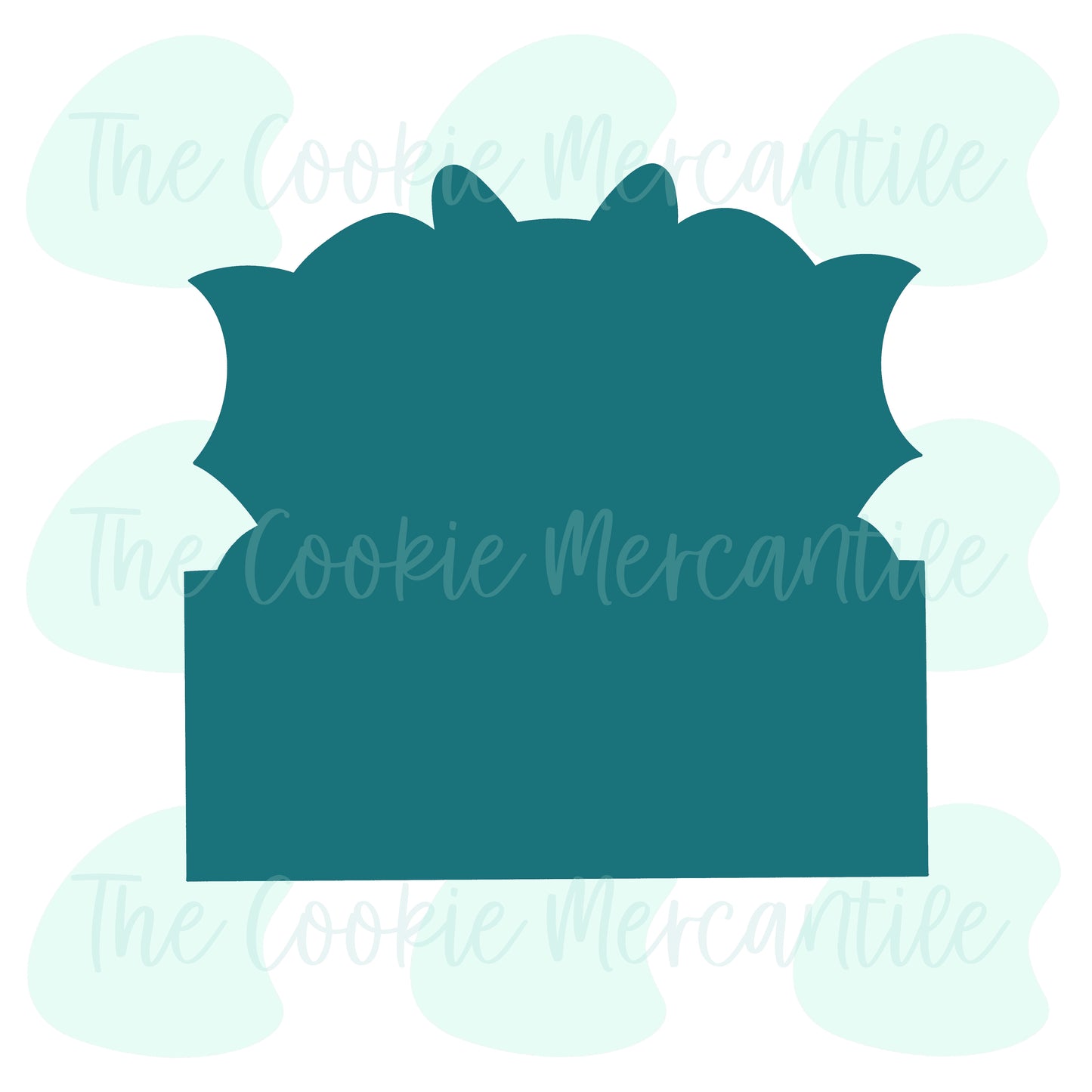 Dragon Plaque - Cookie Cutter