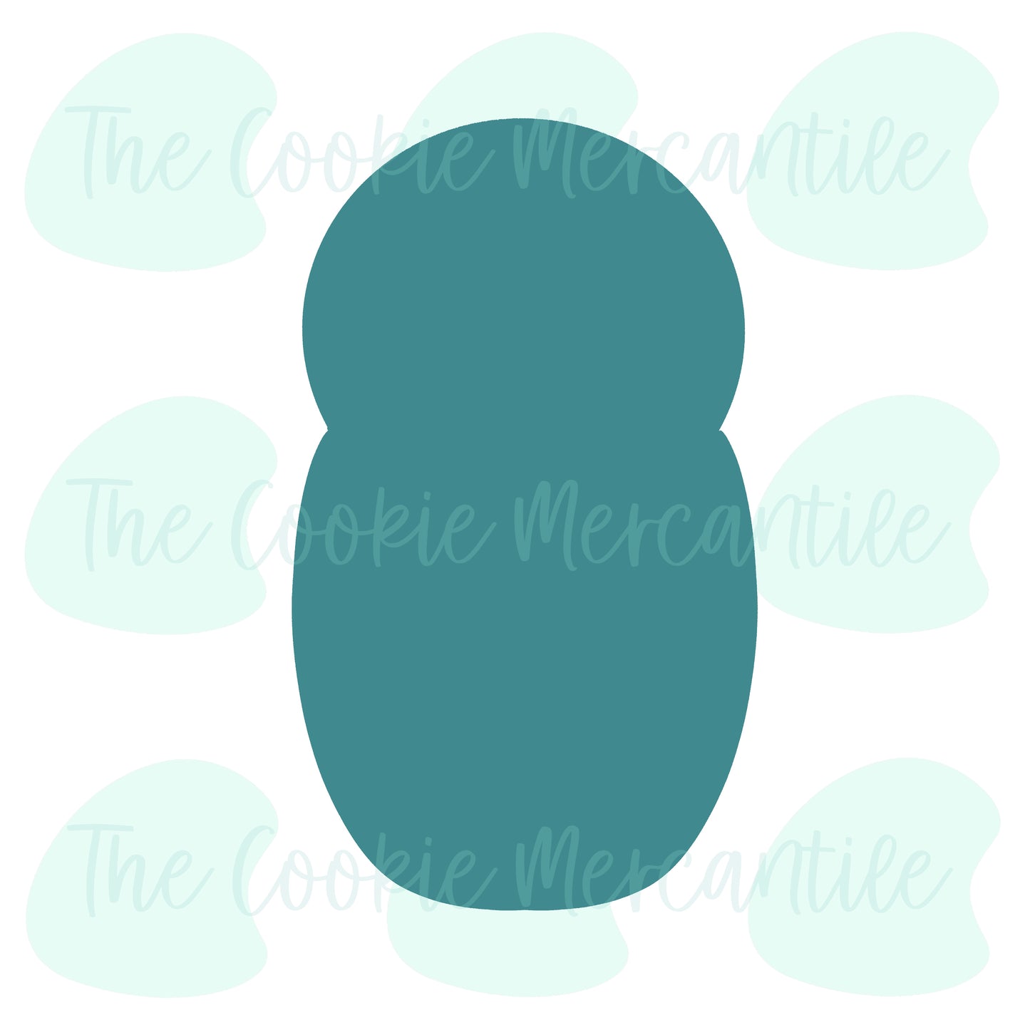 Swaddled Baby - Cookie Cutter