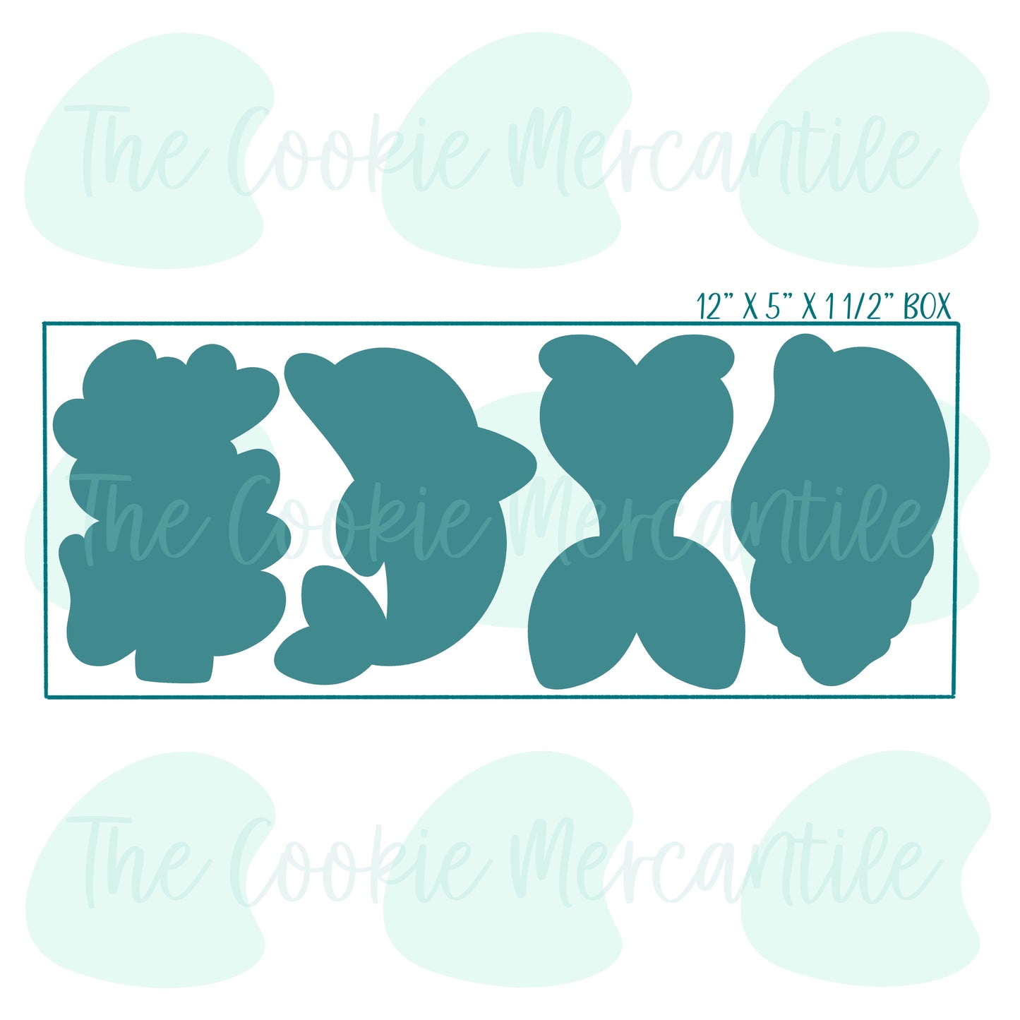 Mermaid Set - Cookie Cutter