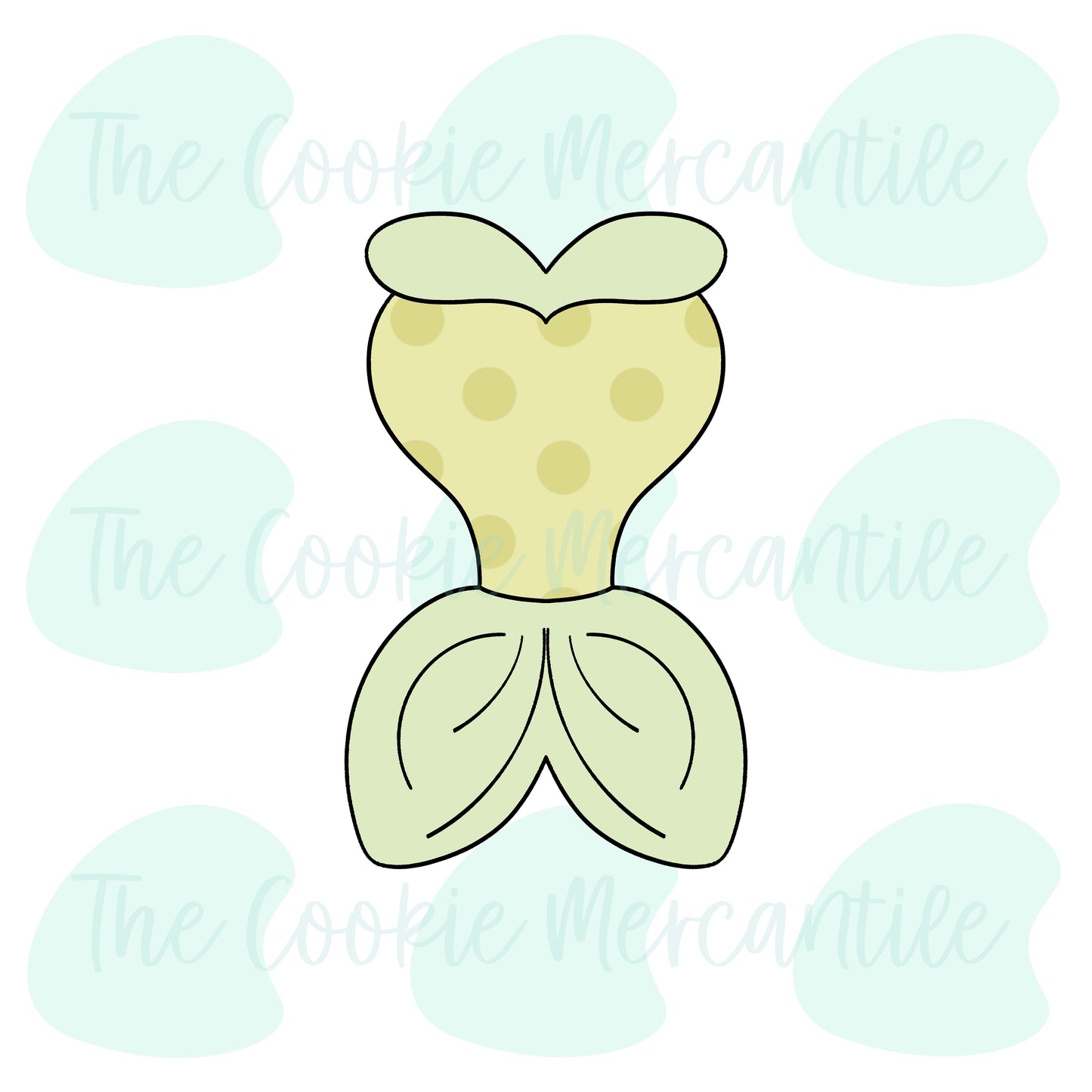 Mermaid Set - Cookie Cutter