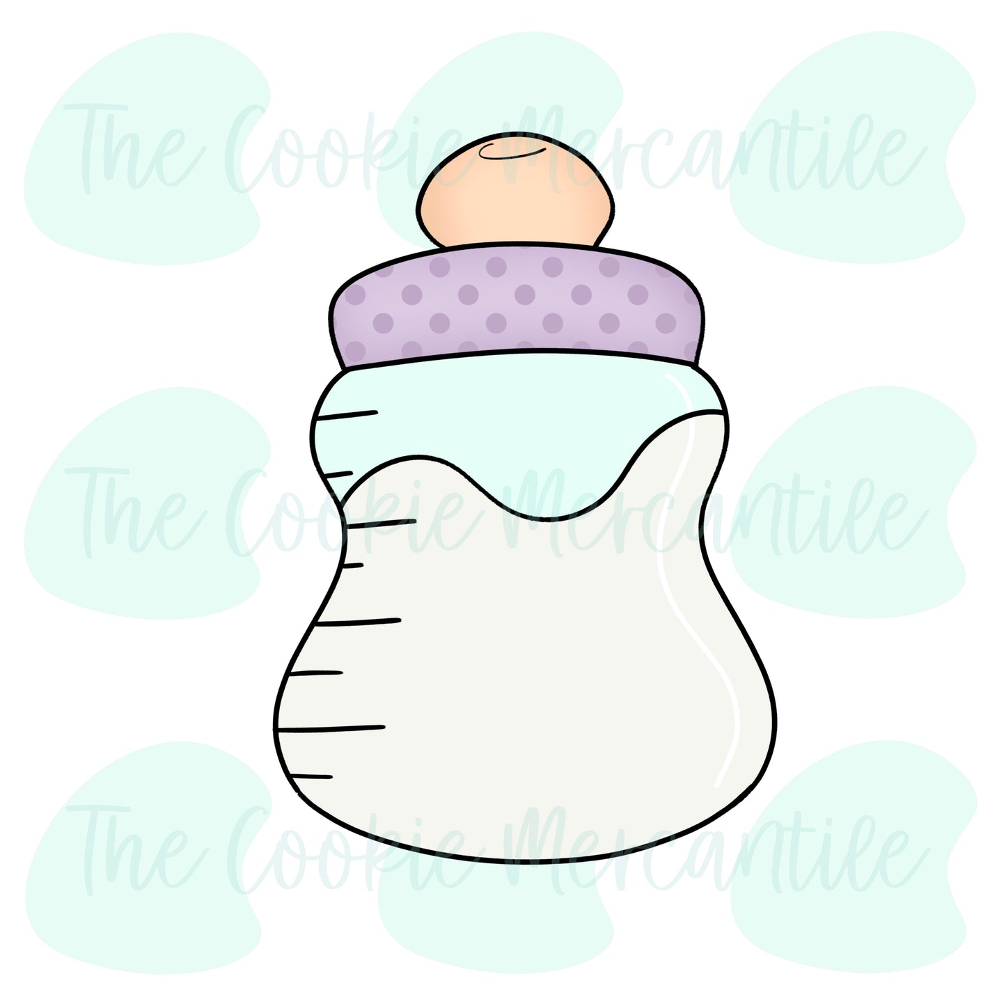 Chubby Baby Bottle - Cookie Cutter