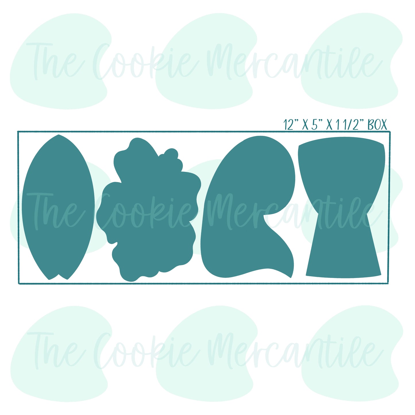 Luau Stick Set - Cookie Cutter